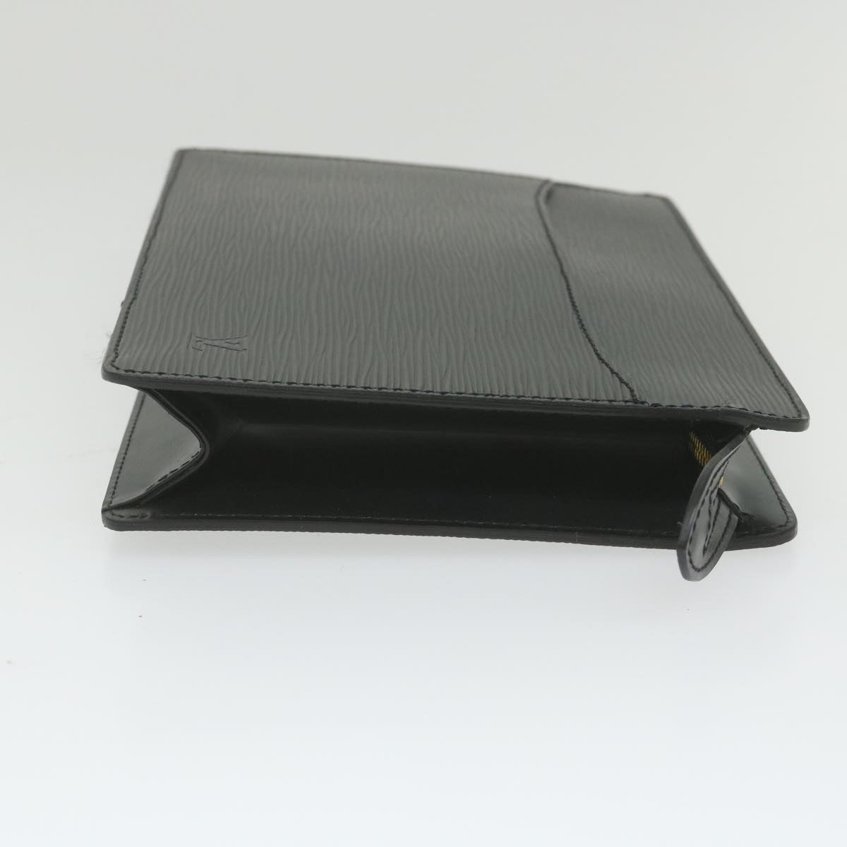 LOUIS VUITTON Epi Pochette Homme Clutch Bag Black M52522 LV Auth ki3764