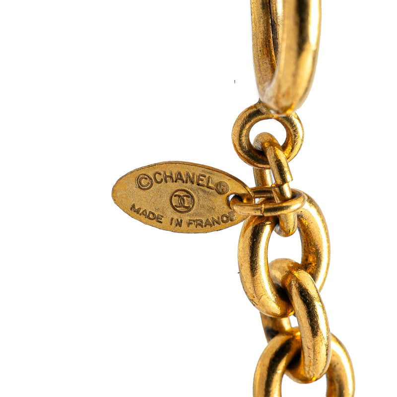 Chanel Matelasse Coco Mark Necklace