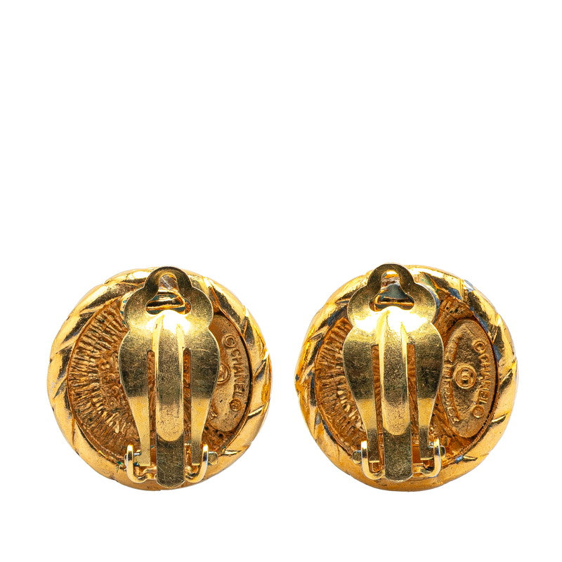 Chanel Gold-Plated Coco Mark   Earrings
