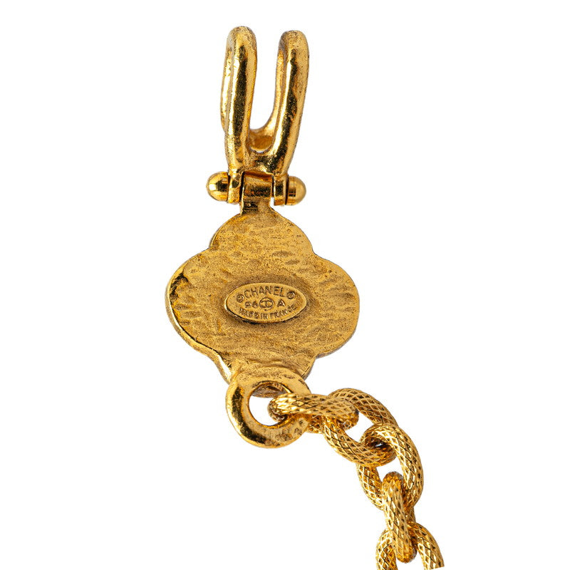 Chanel Coco Mark Clover Necklace