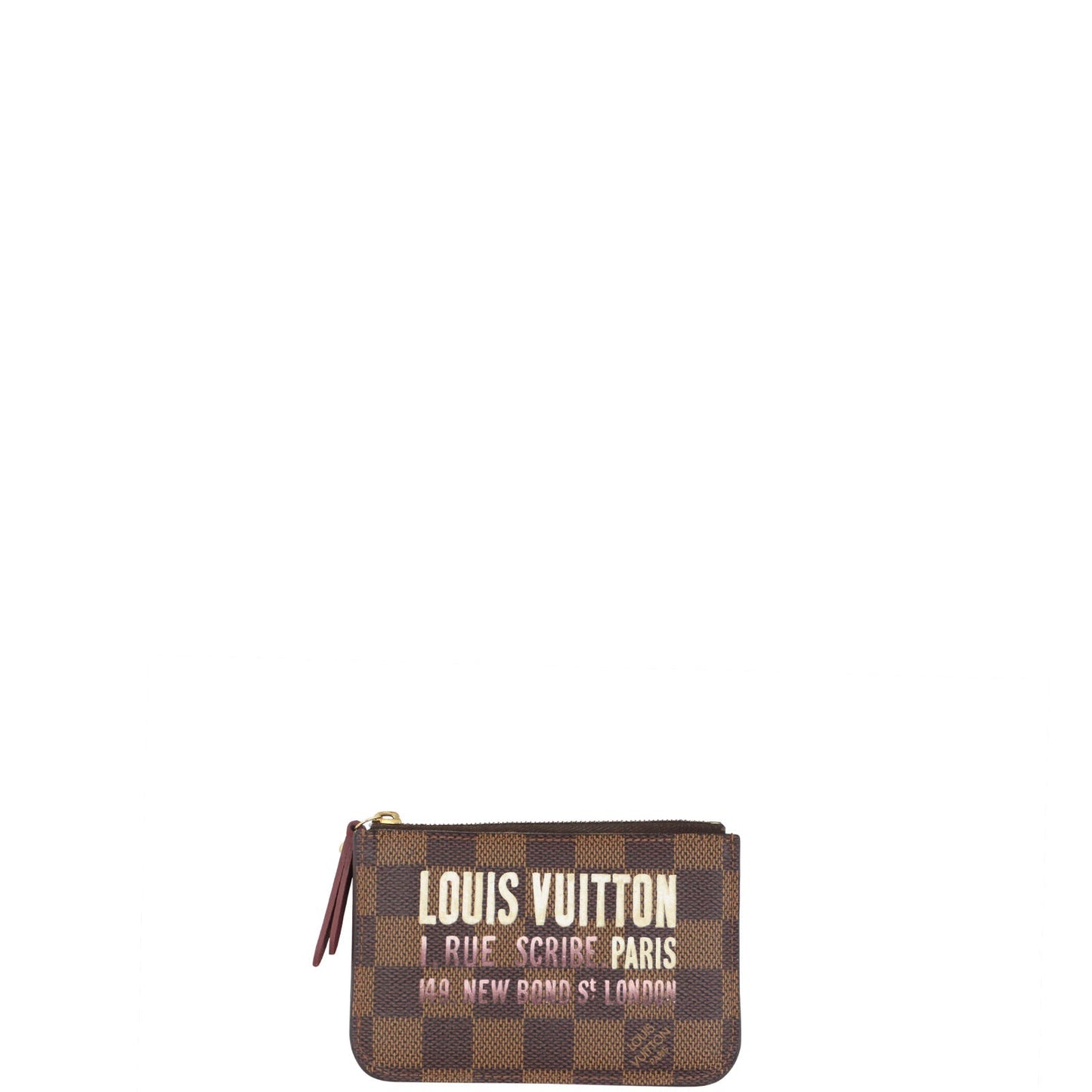 Louis Vuitton 1 Rue Scribe Paris Card and Key Holder