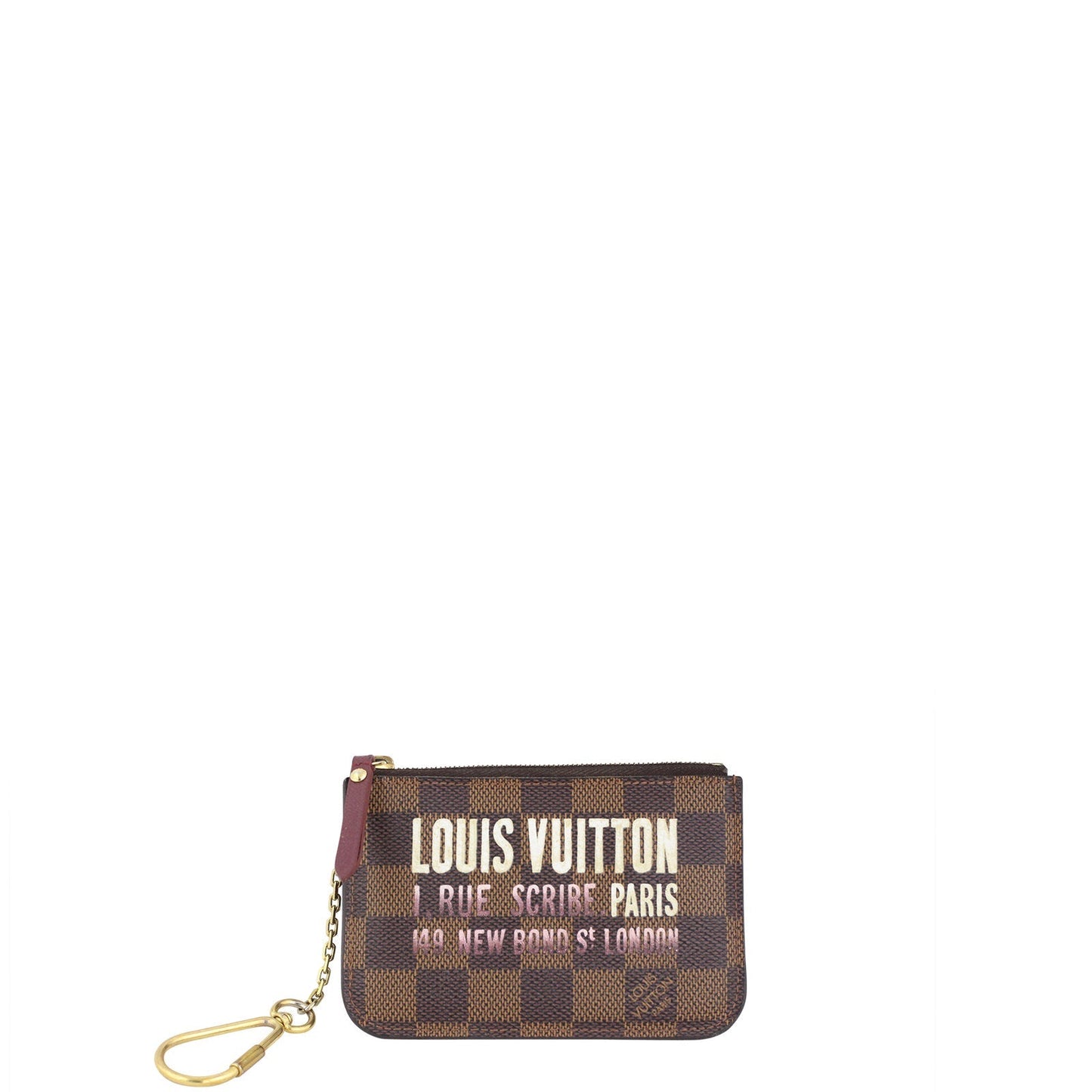 Louis Vuitton 1 Rue Scribe Paris Card and Key Holder