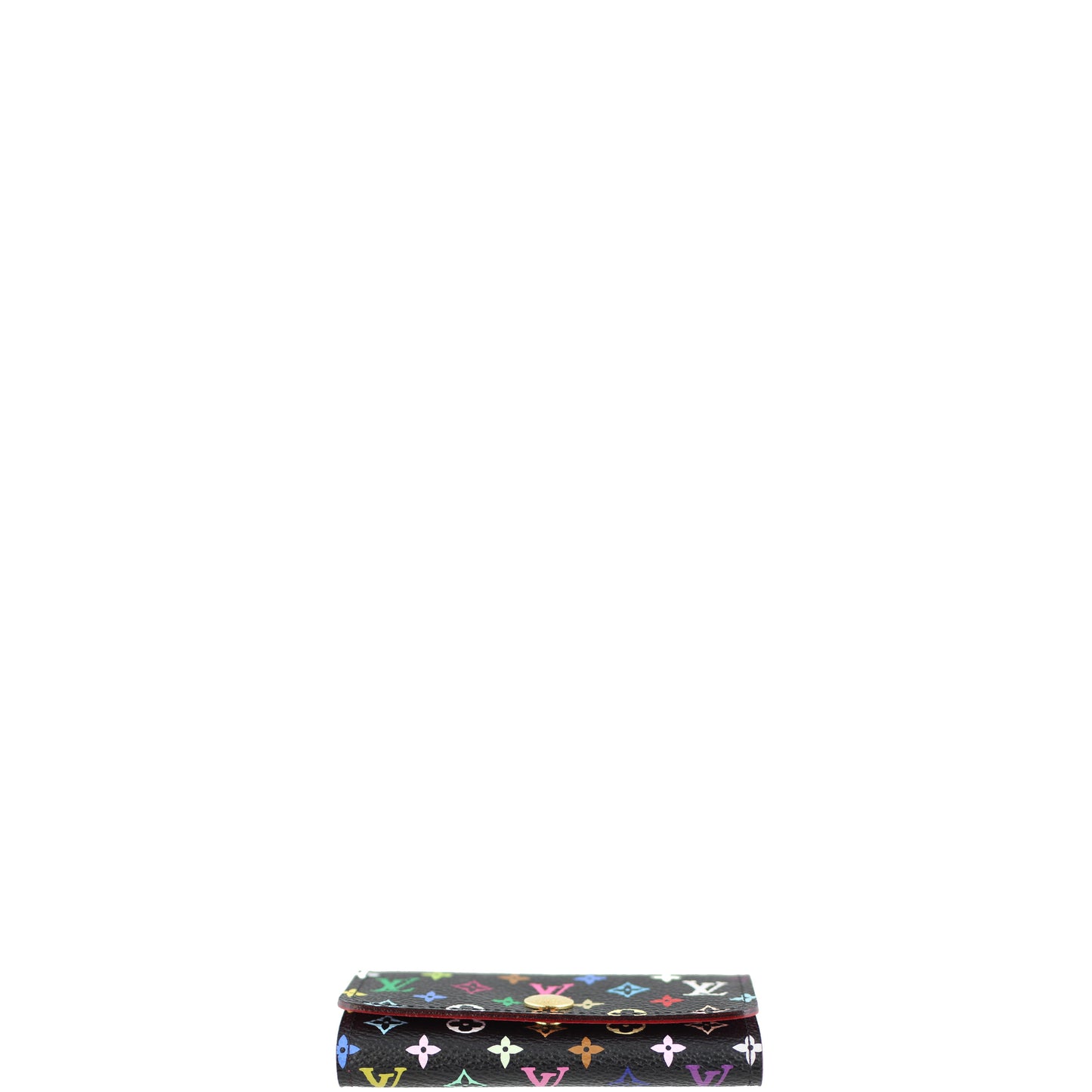 Louis Vuitton 4 Key Holder Monogram Black Multicolore