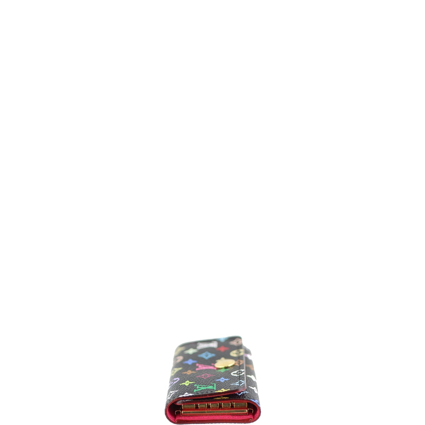 Louis Vuitton 4 Key Holder Monogram Black Multicolore