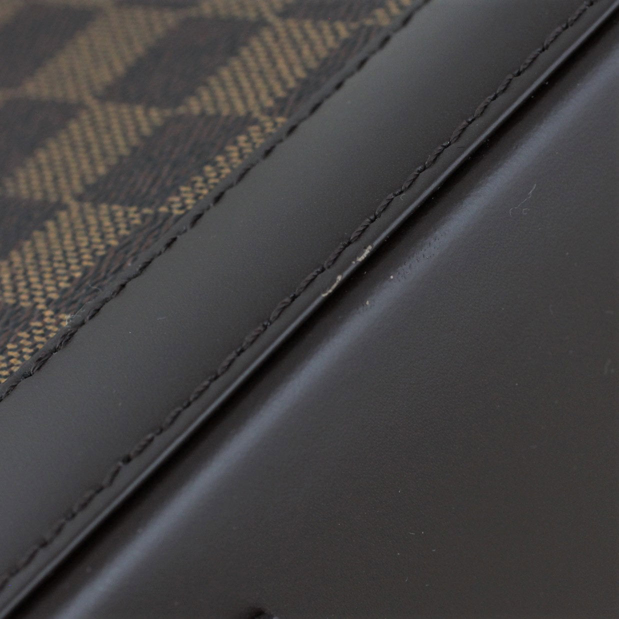 Louis Vuitton Alma BB Damier Ebene | Cowhide Leather