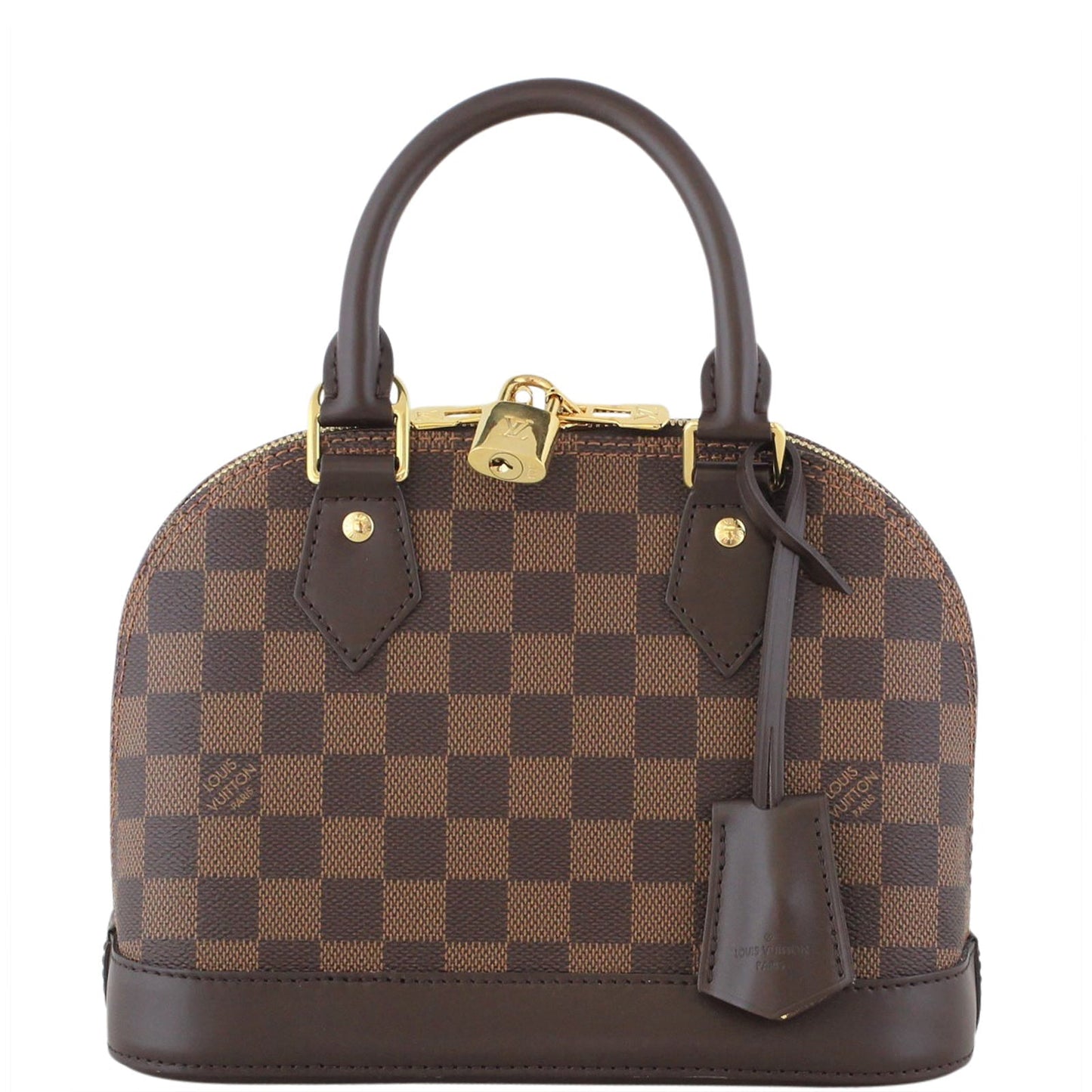 Louis Vuitton Alma BB Damier Ebene | Cowhide Leather
