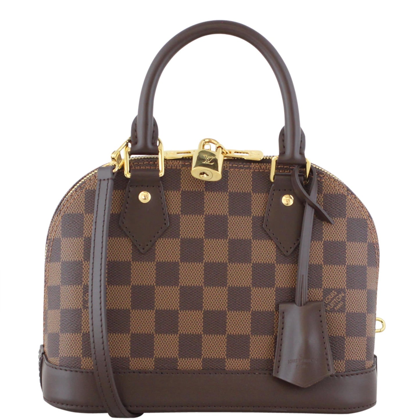 Louis Vuitton Alma BB Damier Ebene | Cowhide Leather