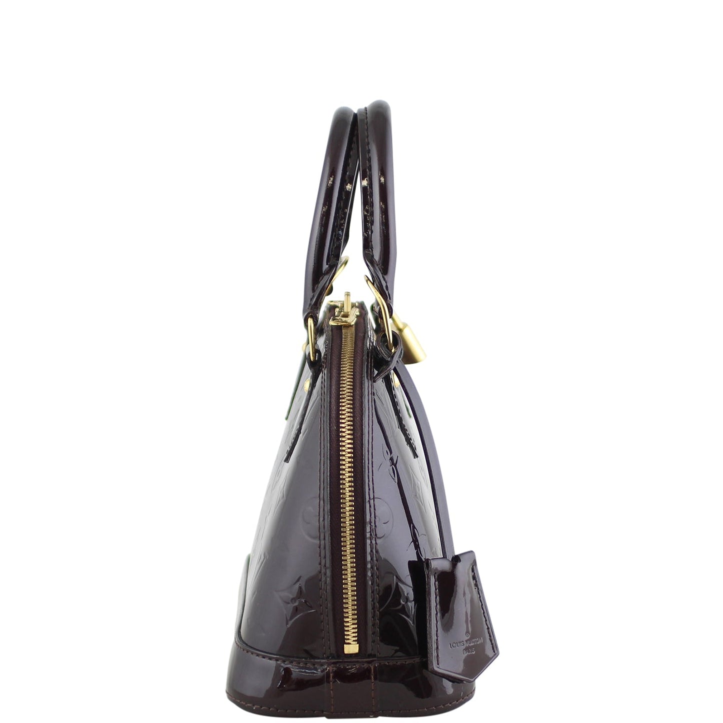 Louis Vuitton Alma BB Monogram Vernis | Amarante Gold