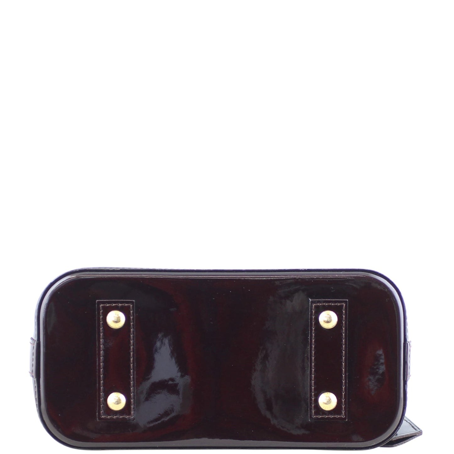 Louis Vuitton Alma BB Monogram Vernis | Amarante Gold