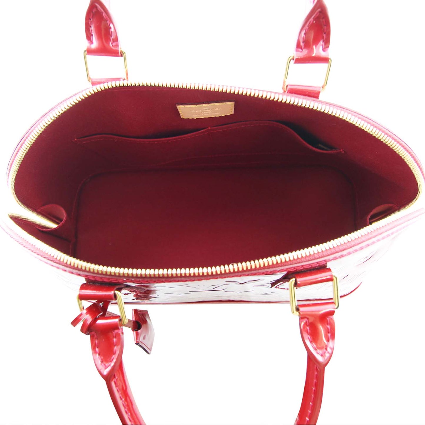 Louis Vuitton Alma MM Vernis Pomme d’Amour