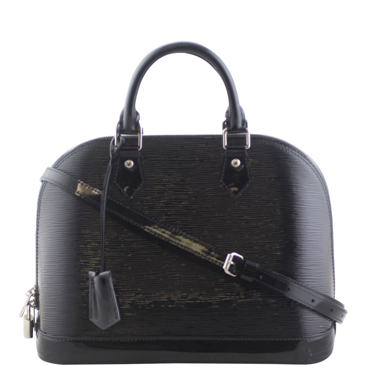Louis Vuitton Alma PM Epi Electric with Shoulder Strap| Black Noir