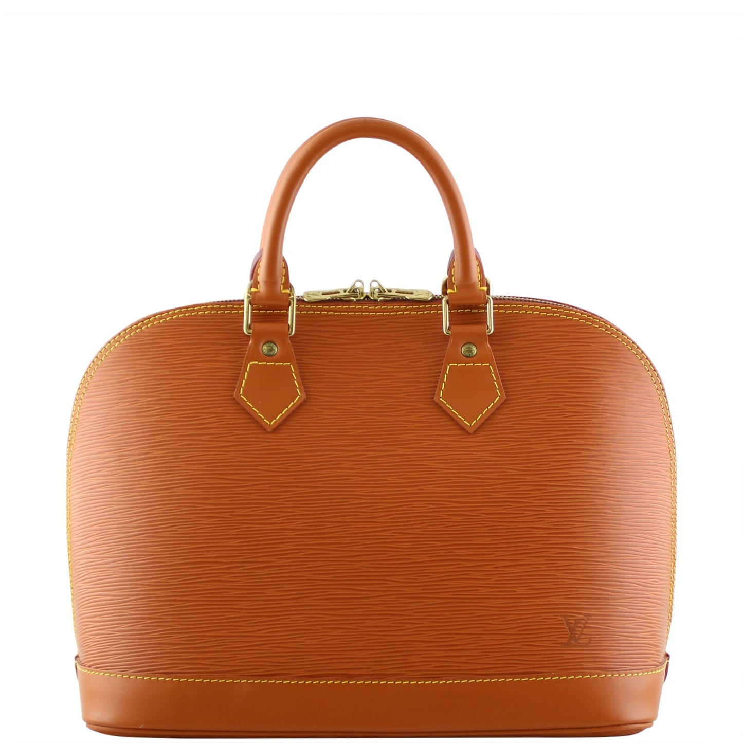 Louis Vuitton Alma PM Epi | Deep Rustic Orange