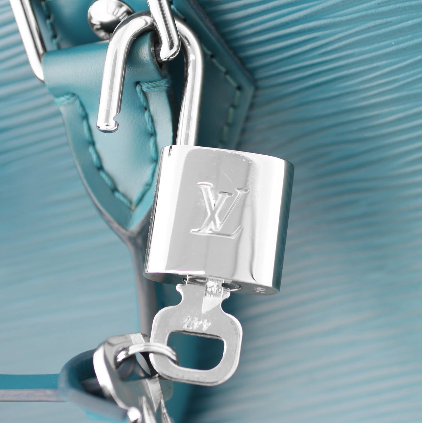 Louis Vuitton Alma PM Epi with Shoulder Strap | Turquoise