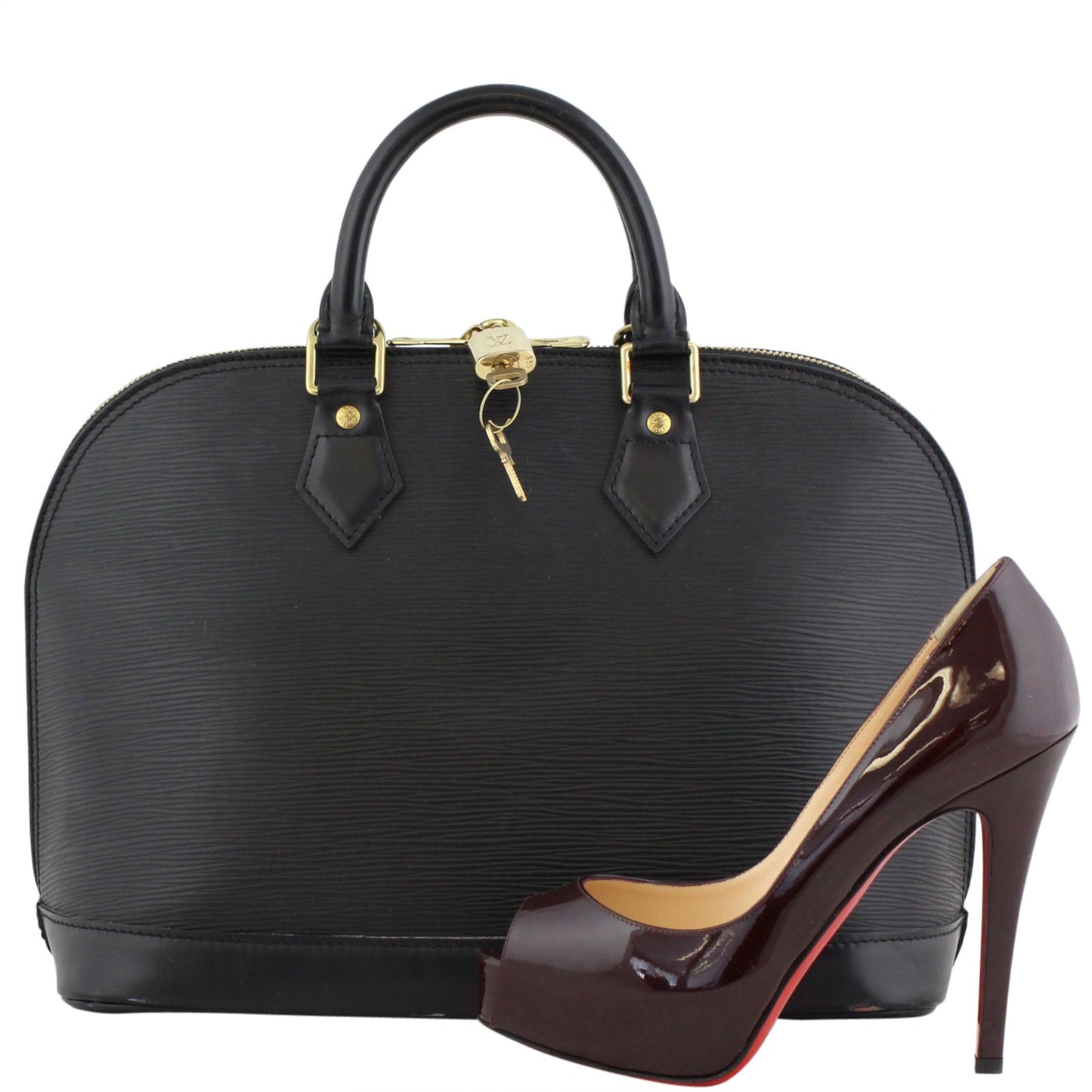 Louis Vuitton Alma PM Epi | Gold Brass Hardware