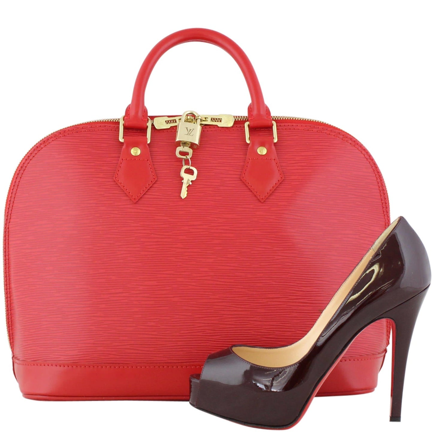 Louis Vuitton Alma PM Epi | Red GHW