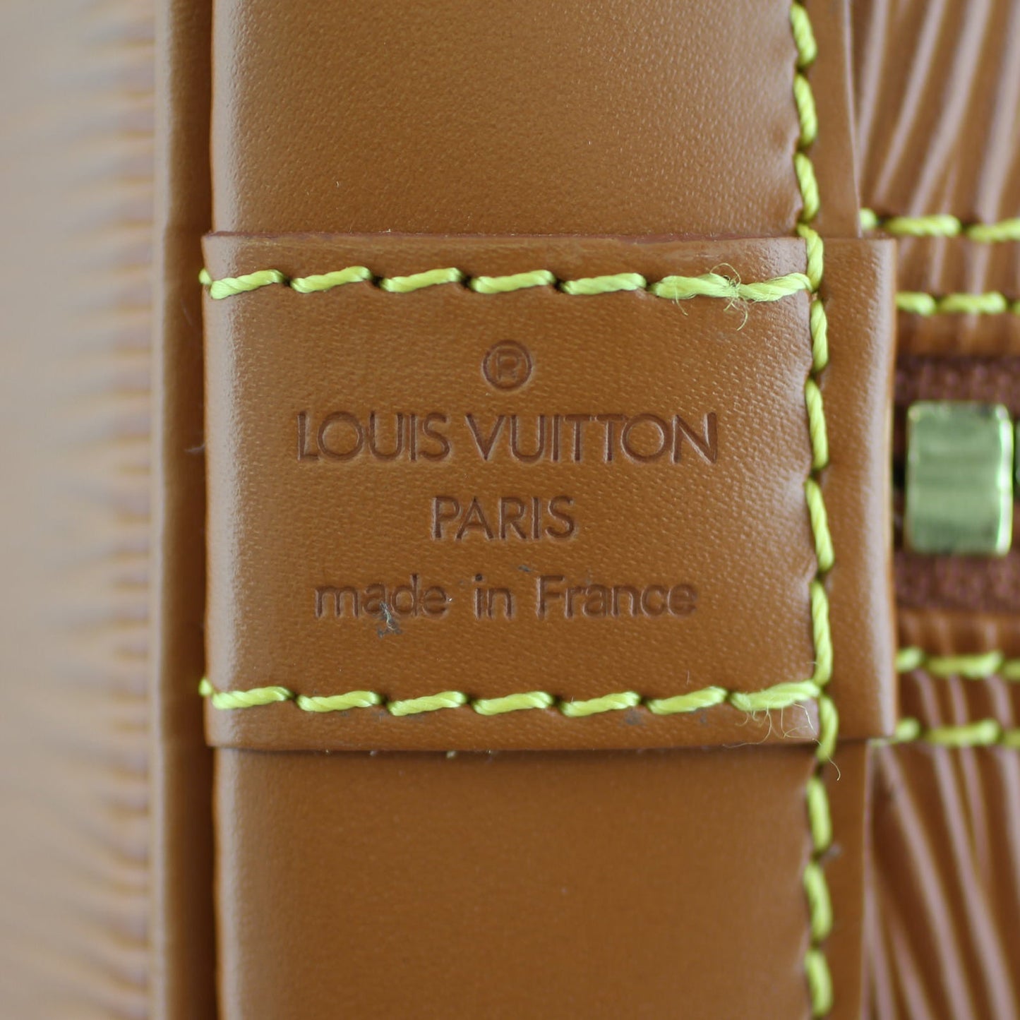 Louis Vuitton Alma PM Epi | Deep Rustic Orange