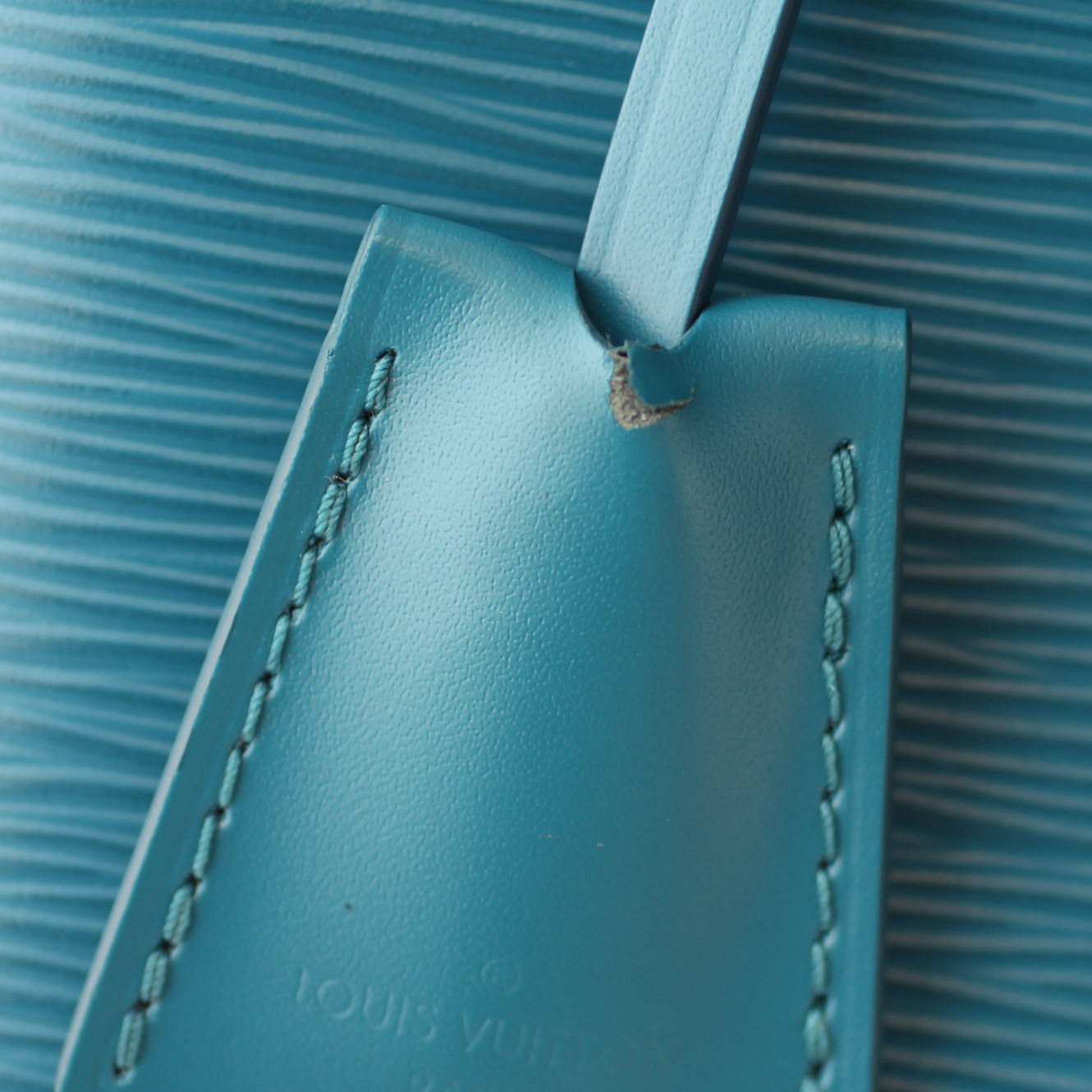 Louis Vuitton Alma PM Epi with Shoulder Strap | Turquoise