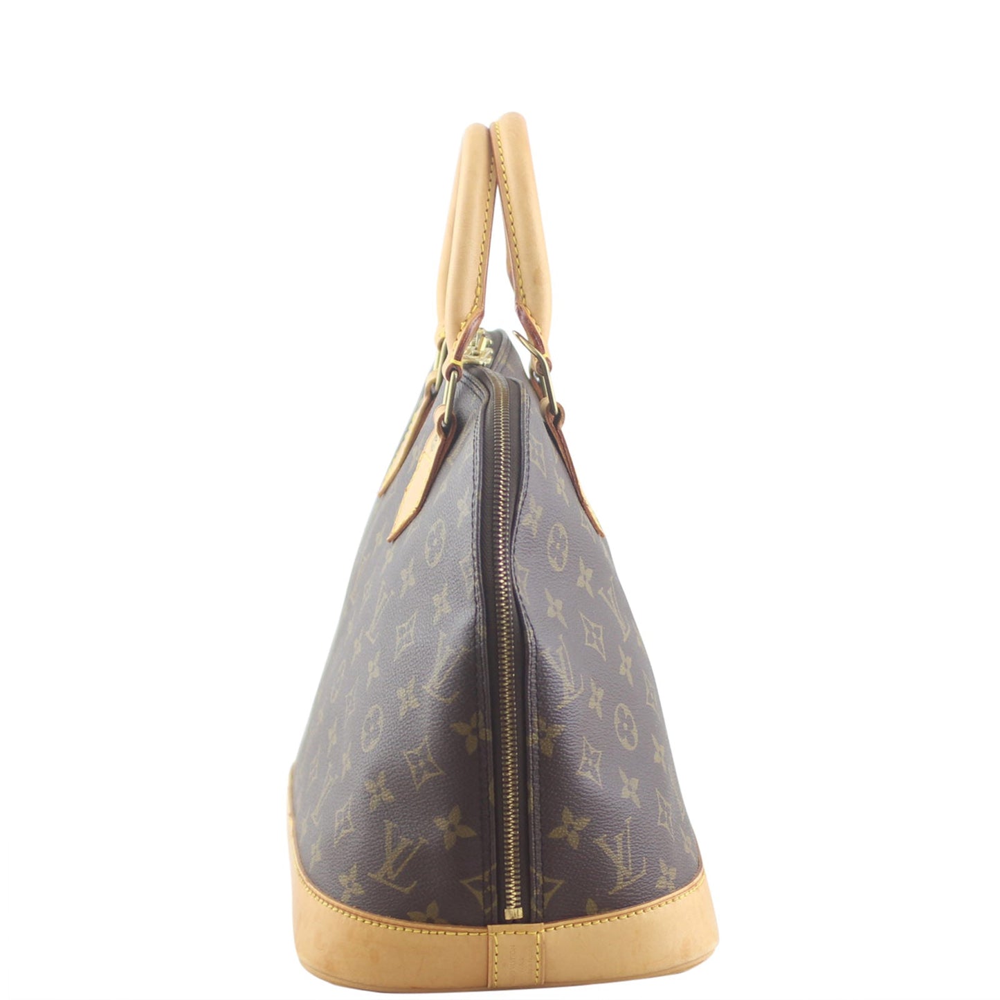 Louis Vuitton Alma PM Monogram | Vachetta Cowhide L Base