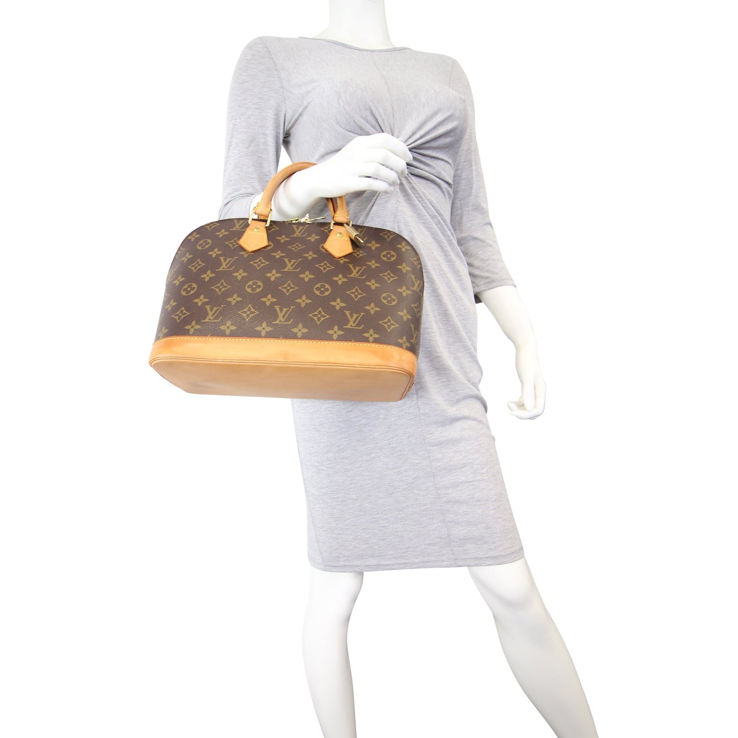 Louis Vuitton Alma PM Monogram | Gold Padlock