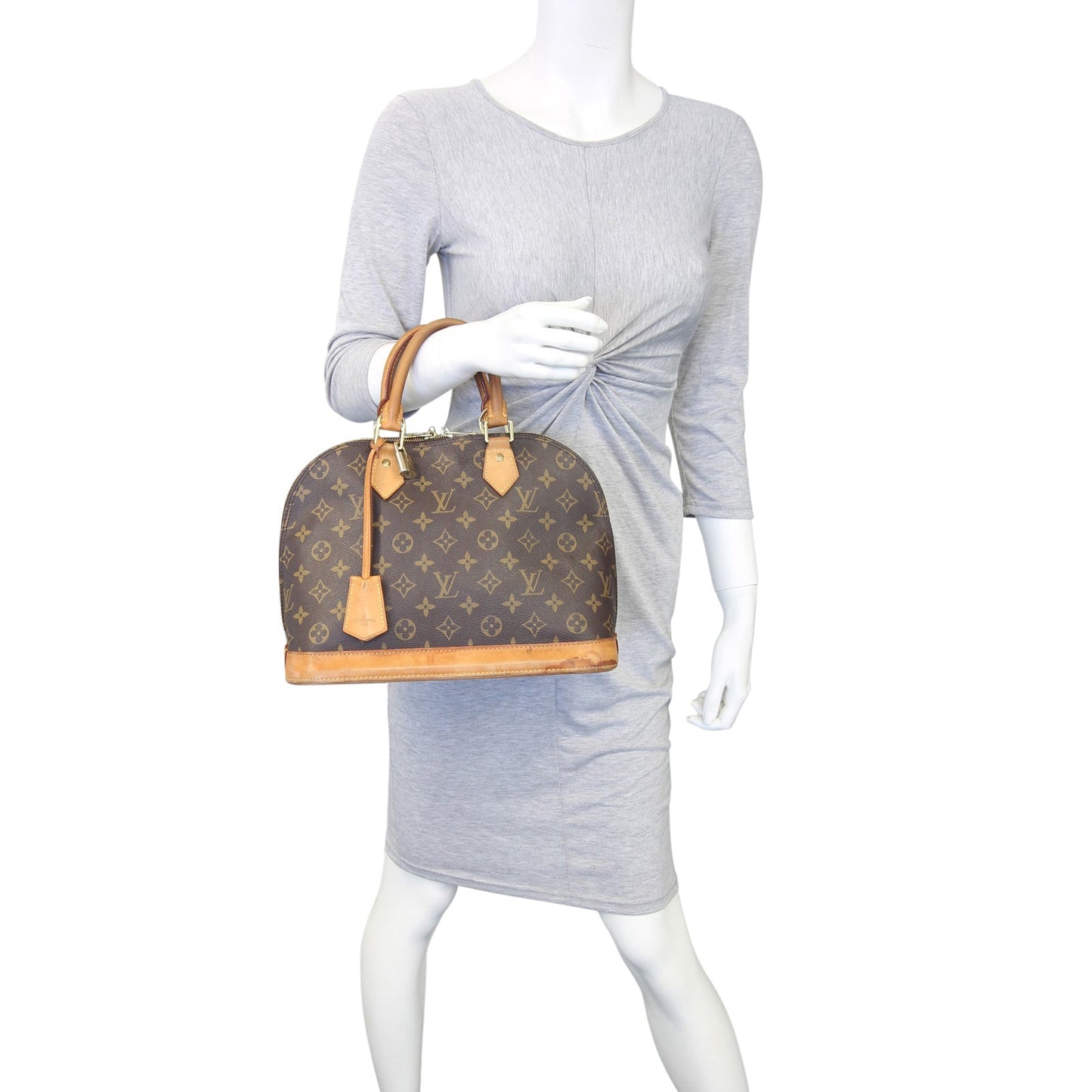 Louis Vuitton Alma PM Monogram | Key Clochette Gold