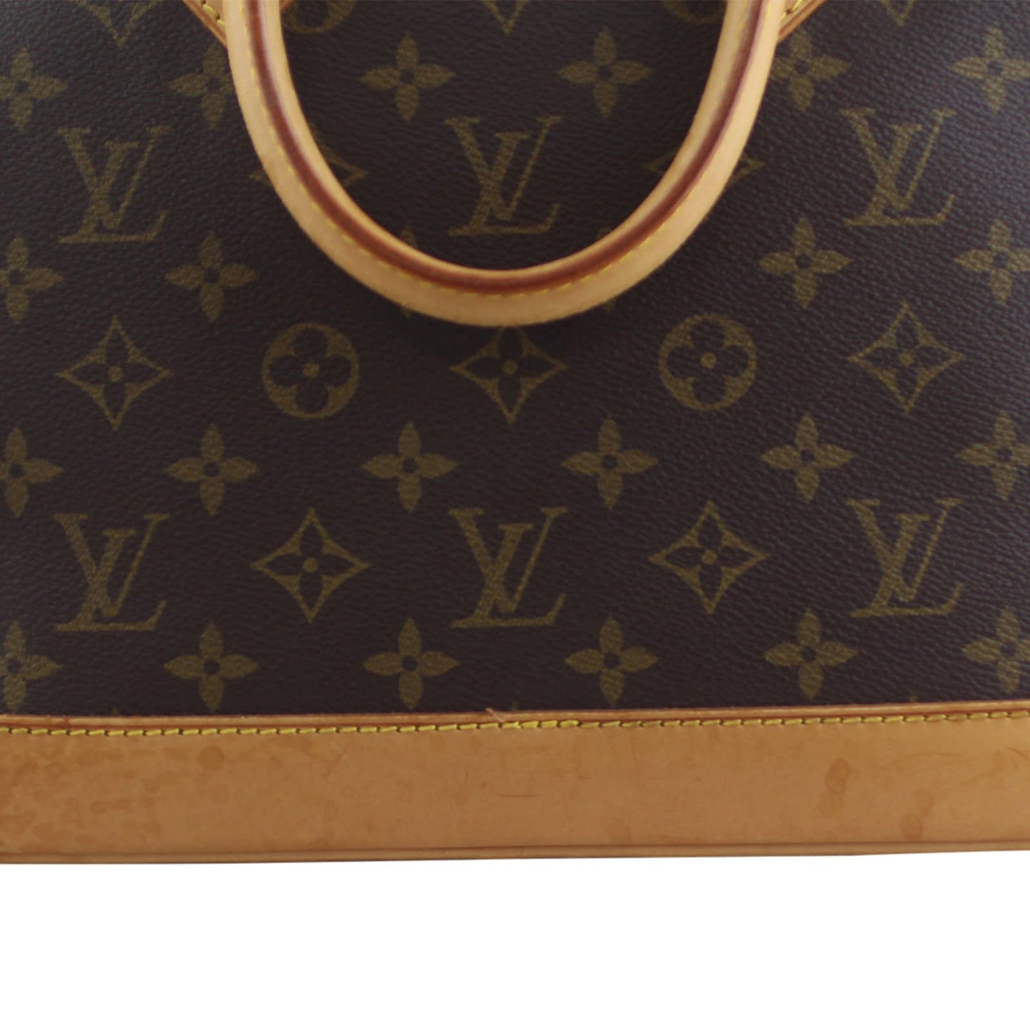 Louis Vuitton Alma PM Monogram | Vachetta Cowhide L Base
