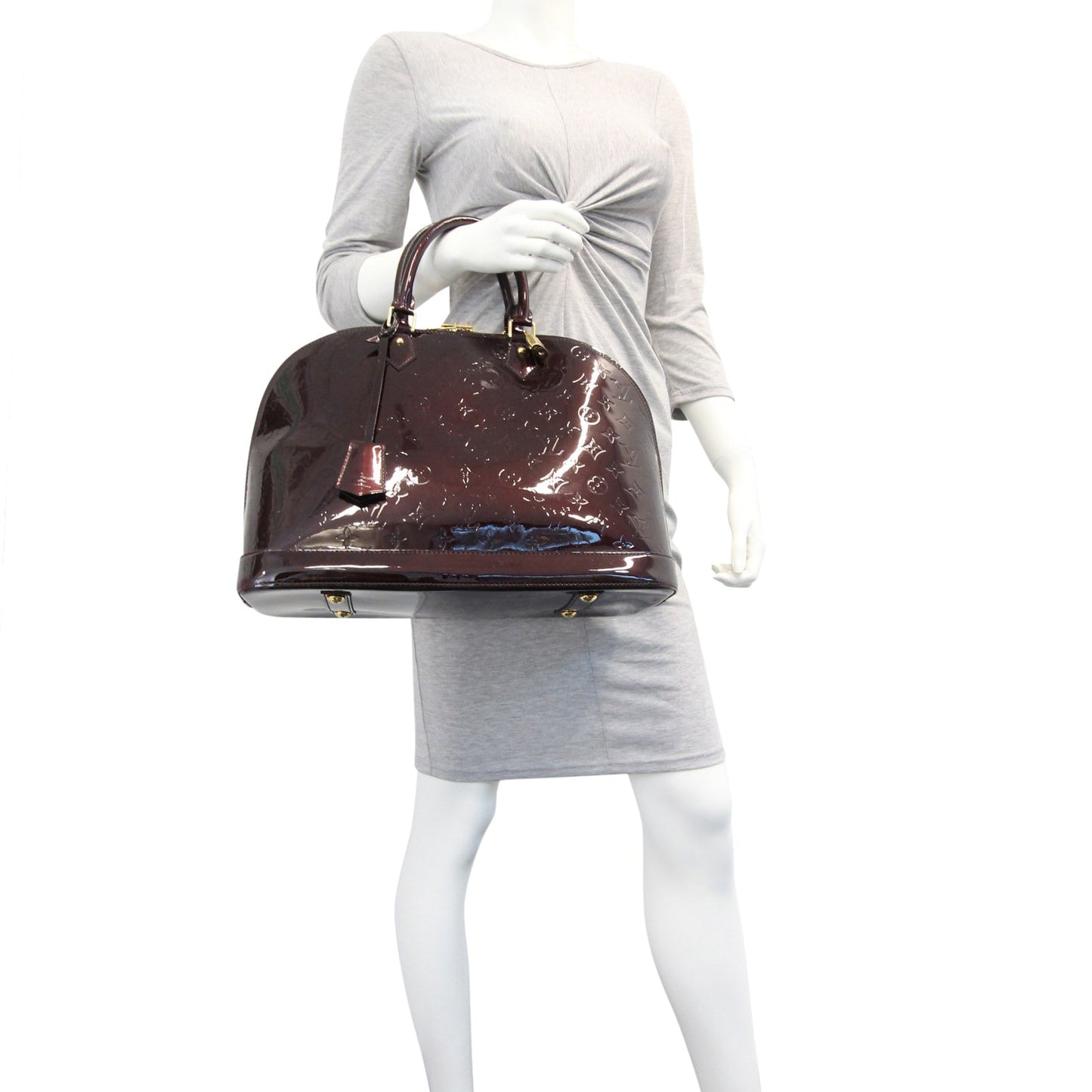 Louis Vuitton Alma GM Monogram Vernis | G Hardware