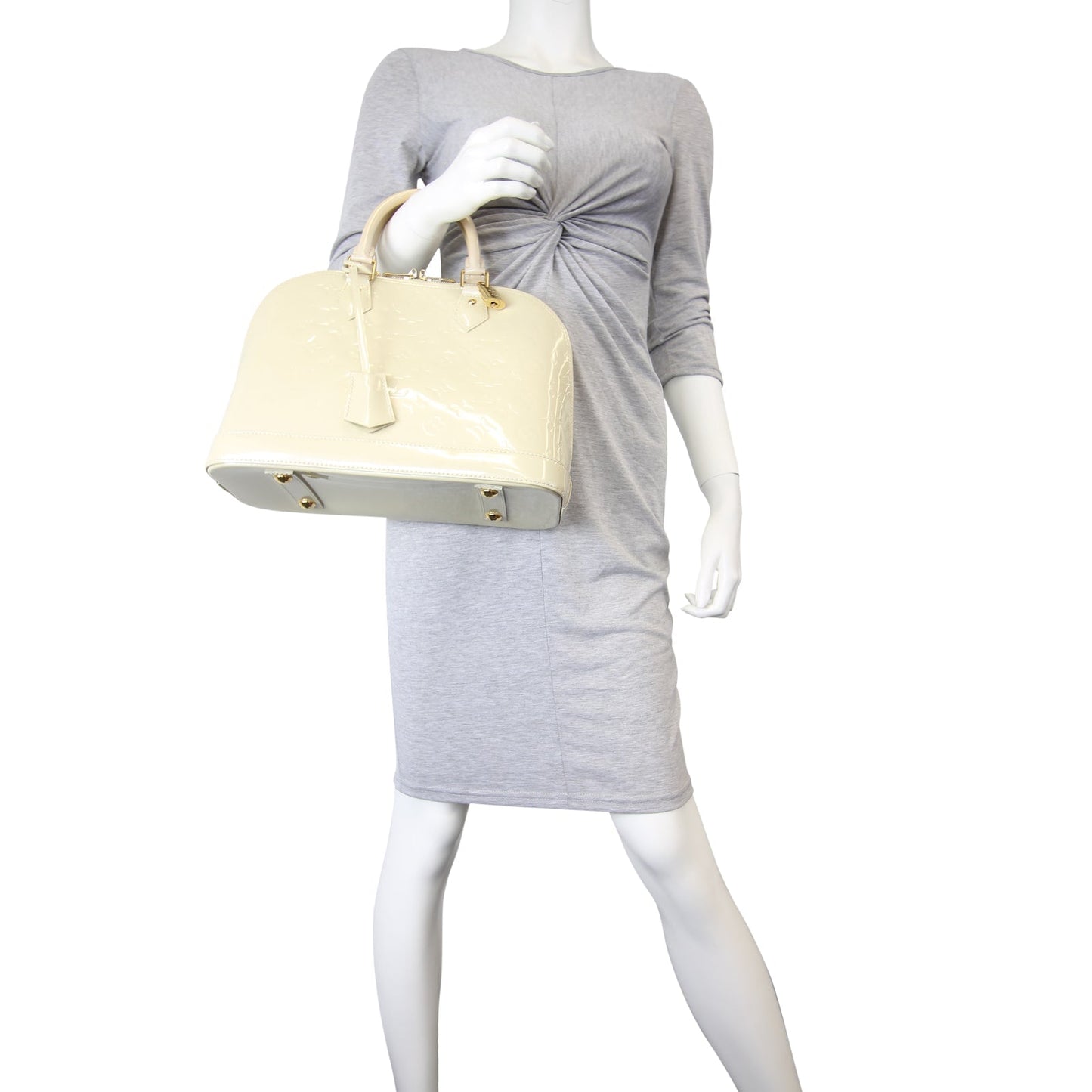 Louis Vuitton Alma PM Monogram Vernis | Gold Brass Hardware