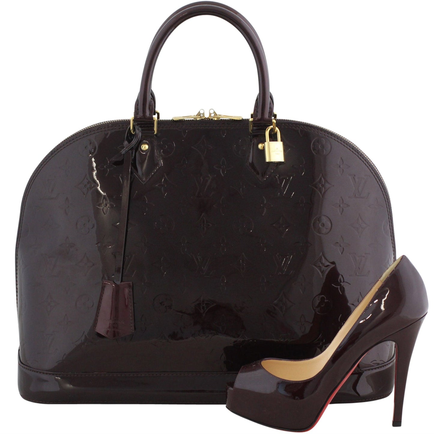Louis Vuitton Alma GM Monogram Vernis | G Hardware
