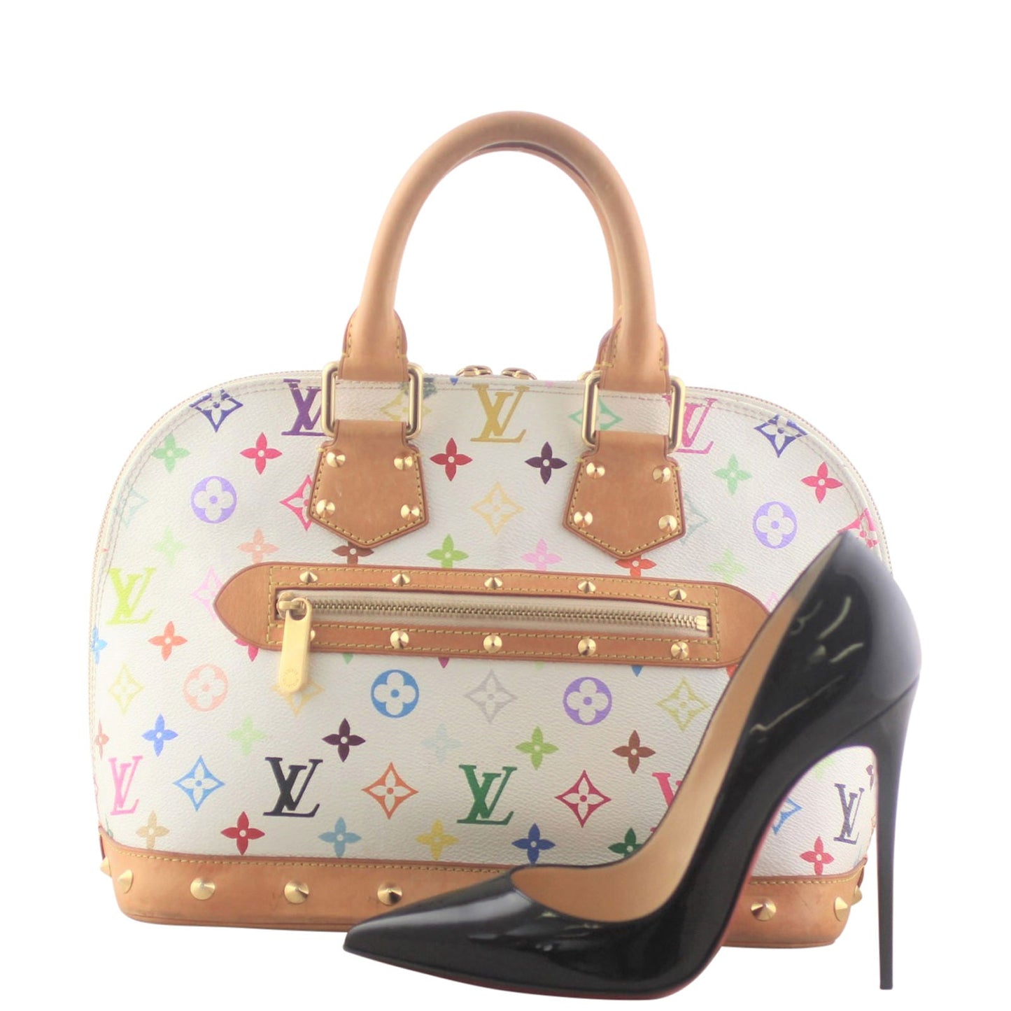 Louis Vuitton Alma PM Multicolore | Gold Tone Hardware