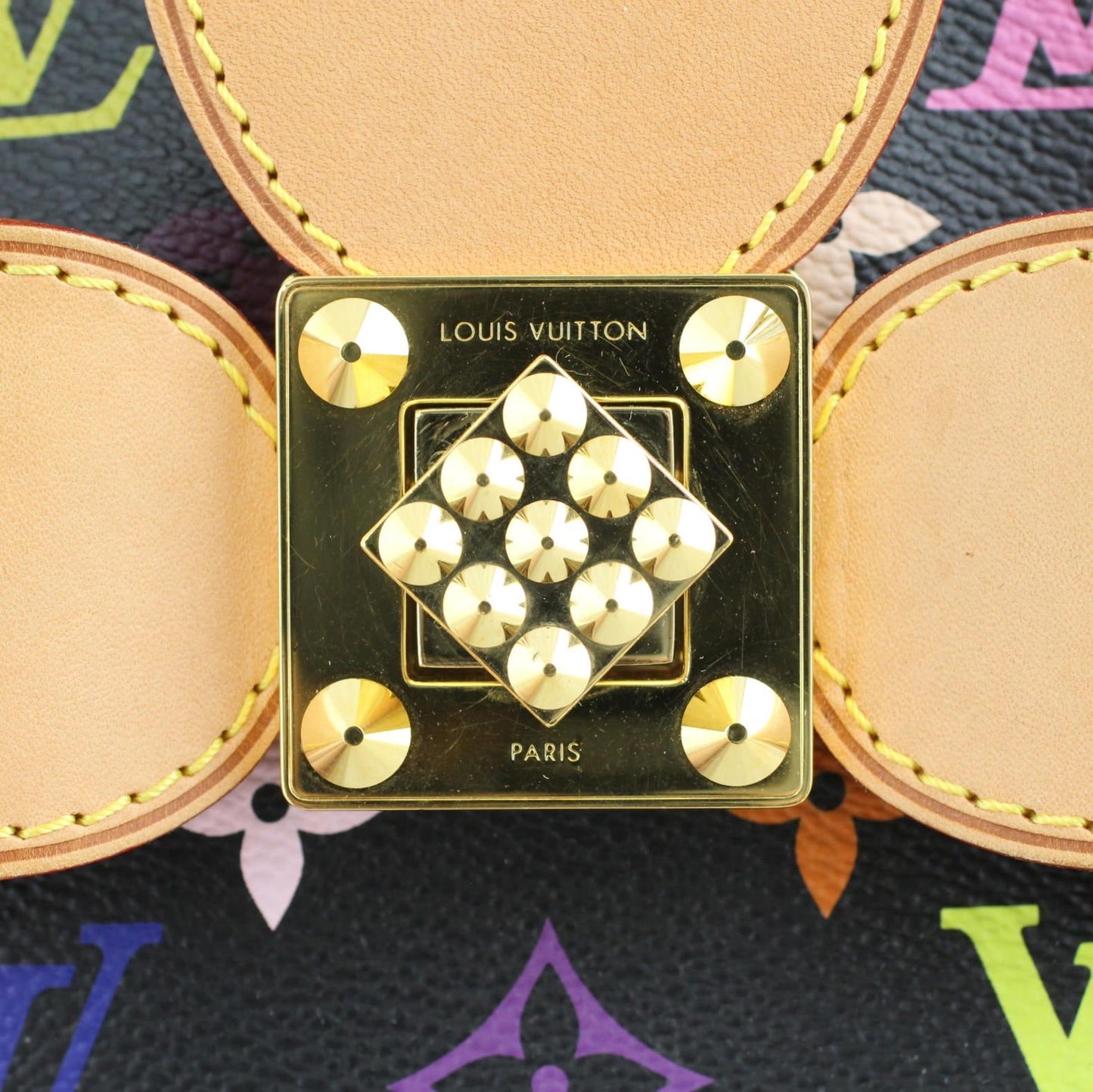 Louis Vuitton Annie GM Black Multicolore Monogram