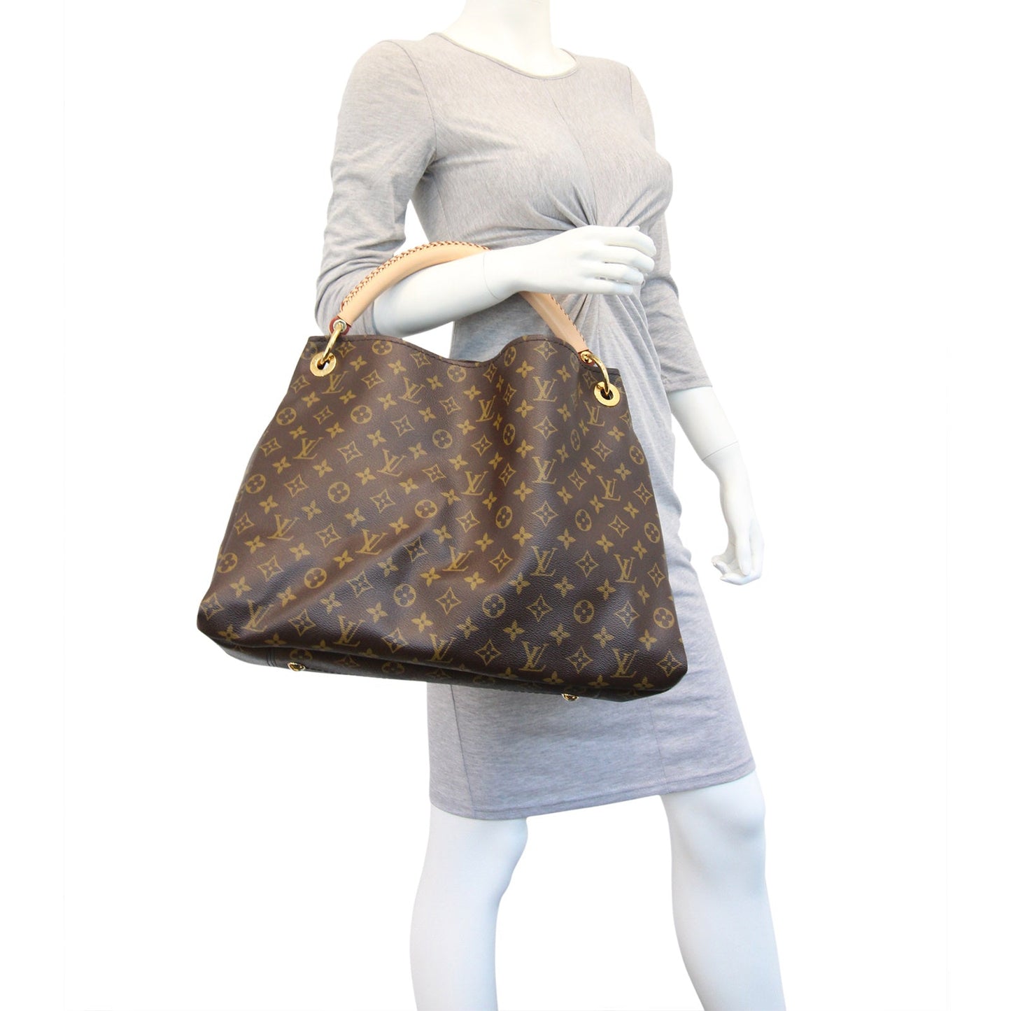 Louis Vuitton Artsy MM Monogram | Gold Charm