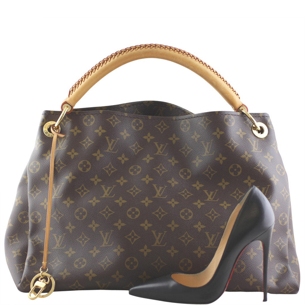 Louis Vuitton Artsy MM Monogram | Gold Keyring Clip