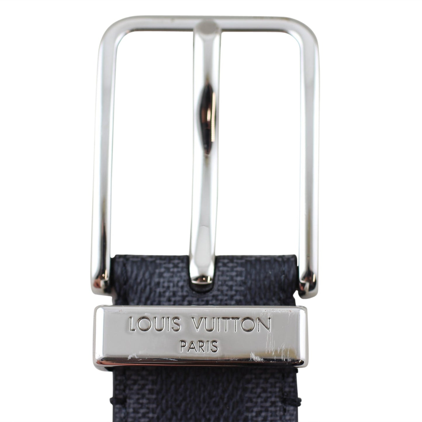 Louis Vuitton Pont Neuf Graphite Belt