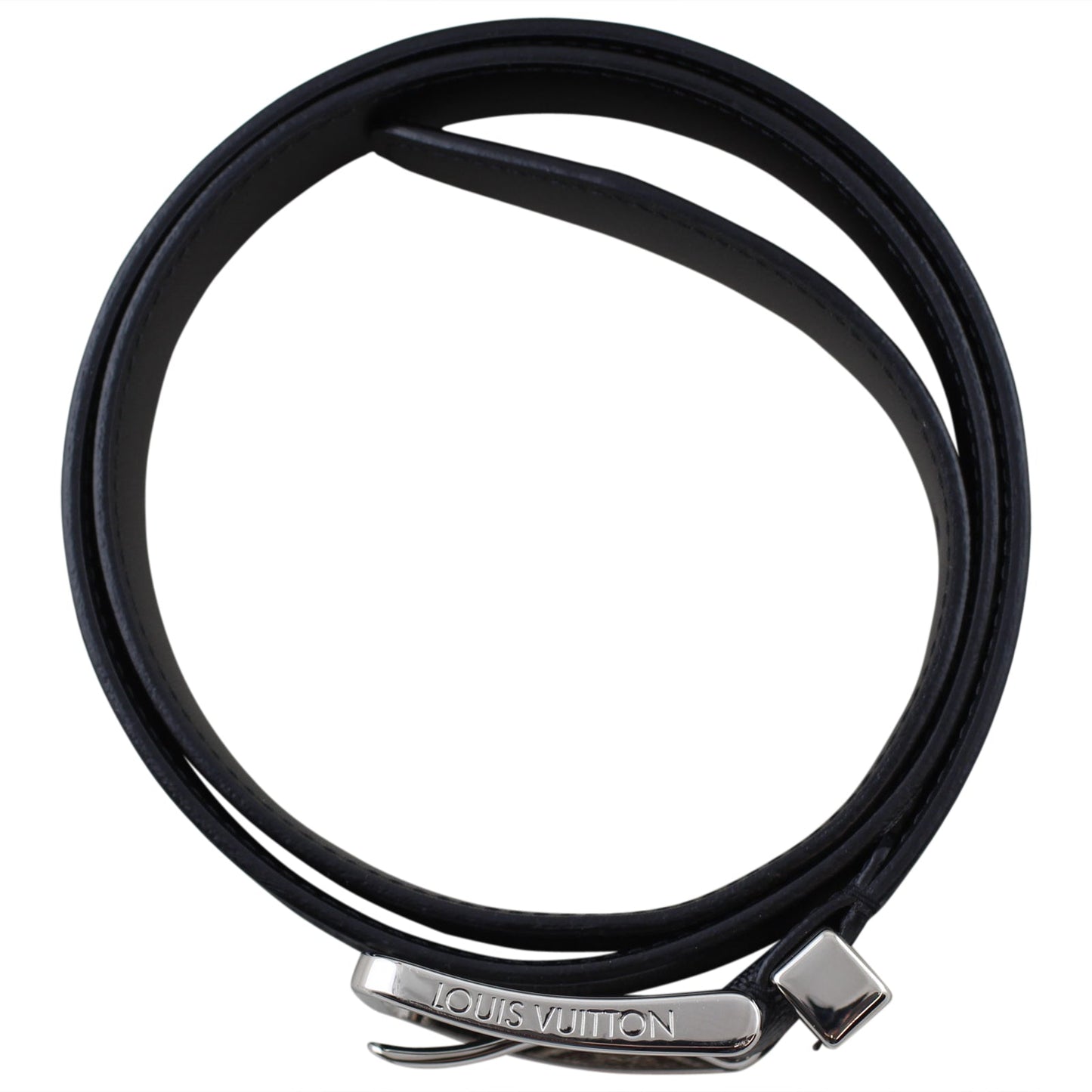 Louis Vuitton Pont Neuf Graphite Belt