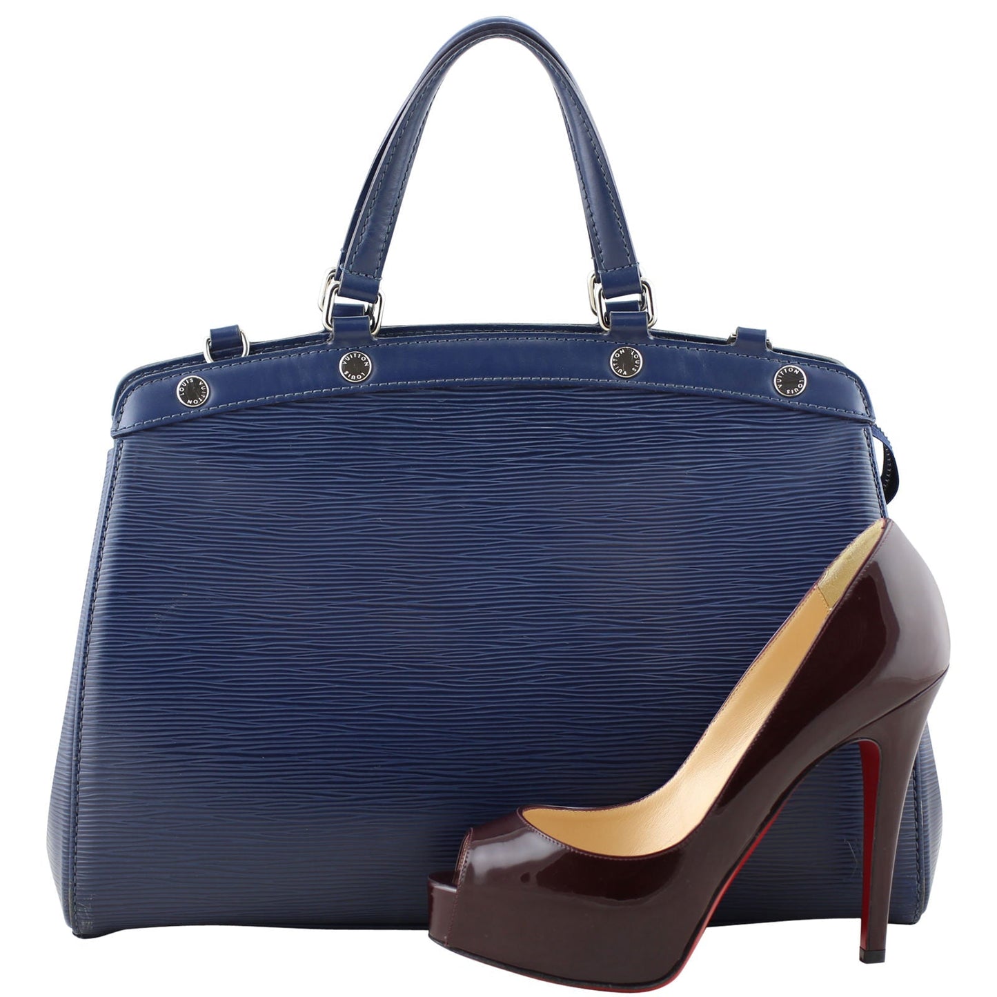 Louis Vuitton Brea MM Epi Indigo