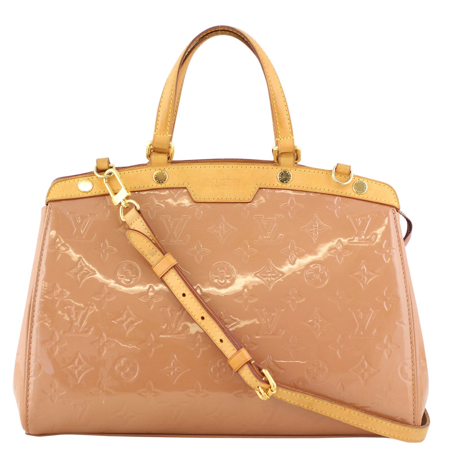 Louis Vuitton Brea MM Monogram Vernis