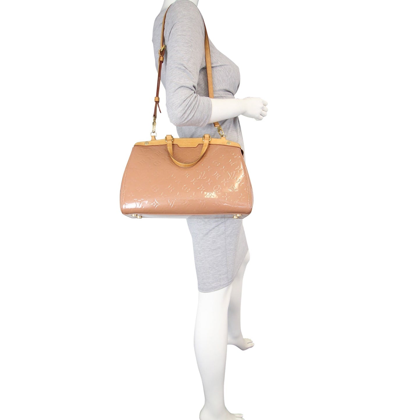 Louis Vuitton Brea MM Monogram Vernis