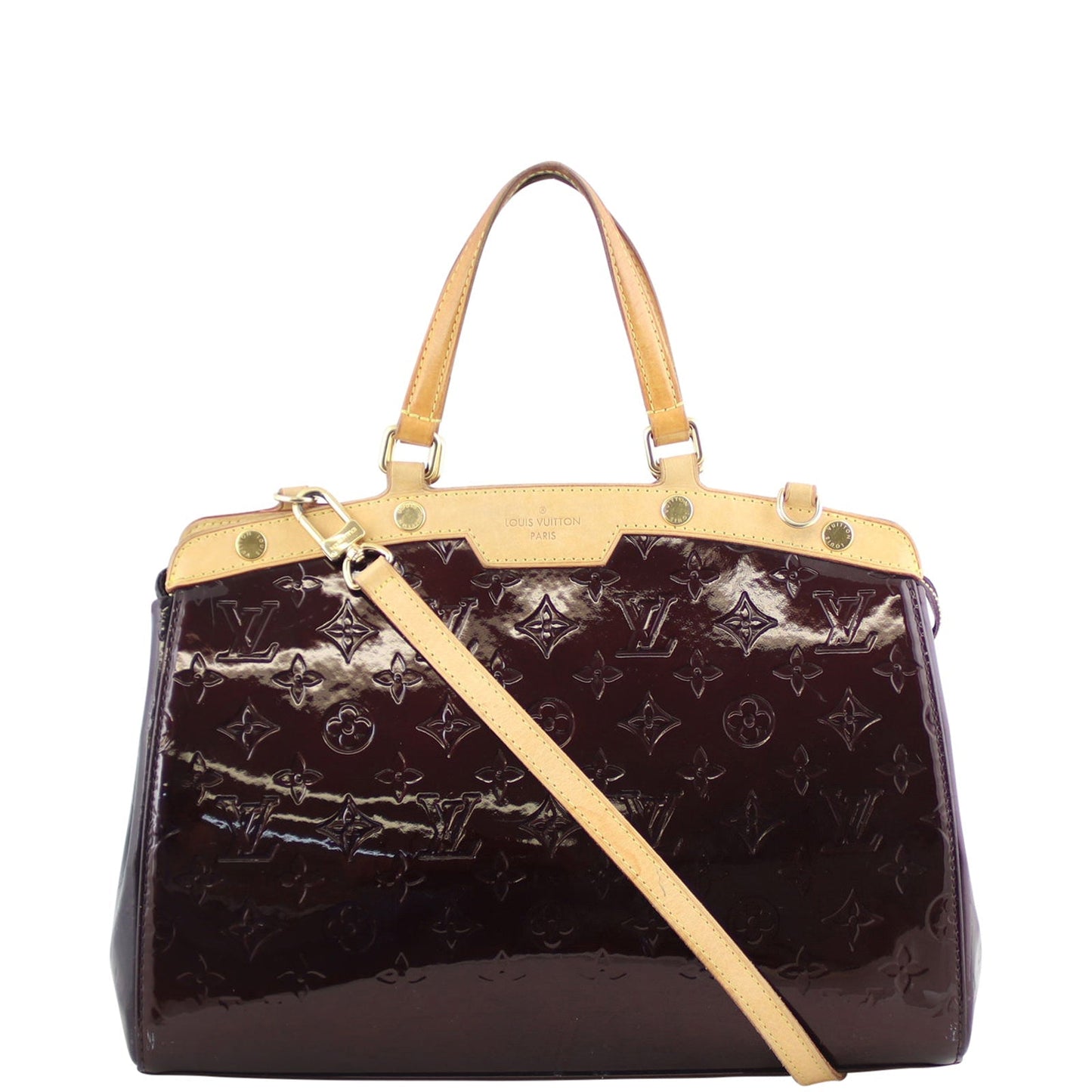 Louis Vuitton Brea MM Monogram Vernis
