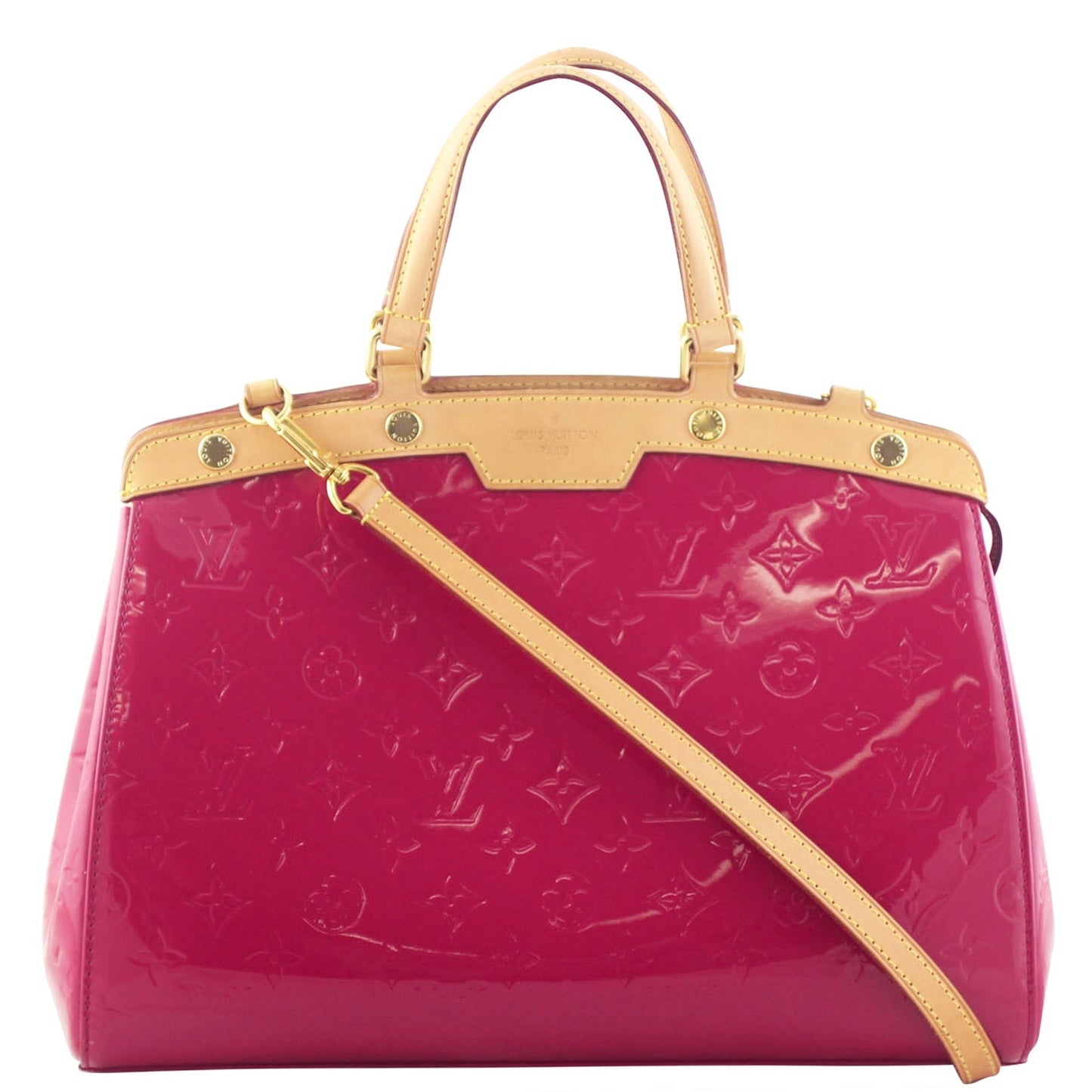 Louis Vuitton Brea MM Monogram Vernis
