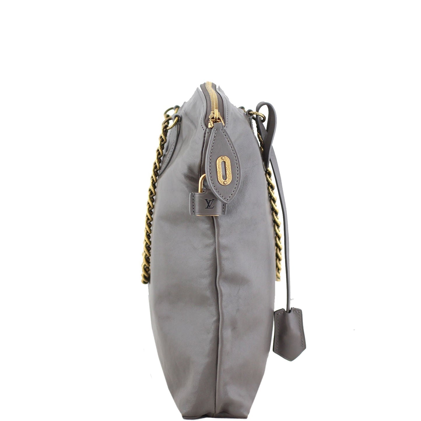 Louis Vuitton Cuir Boudoir Lockit Chain Shoulder Bag