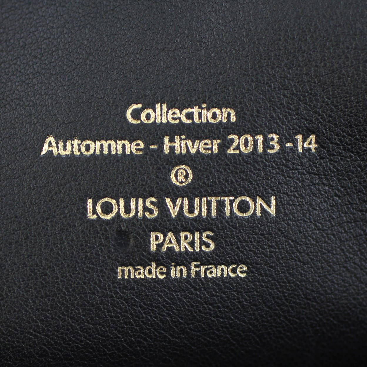 Louis Vuitton Cuir Boudoir Lockit Chain Shoulder Bag