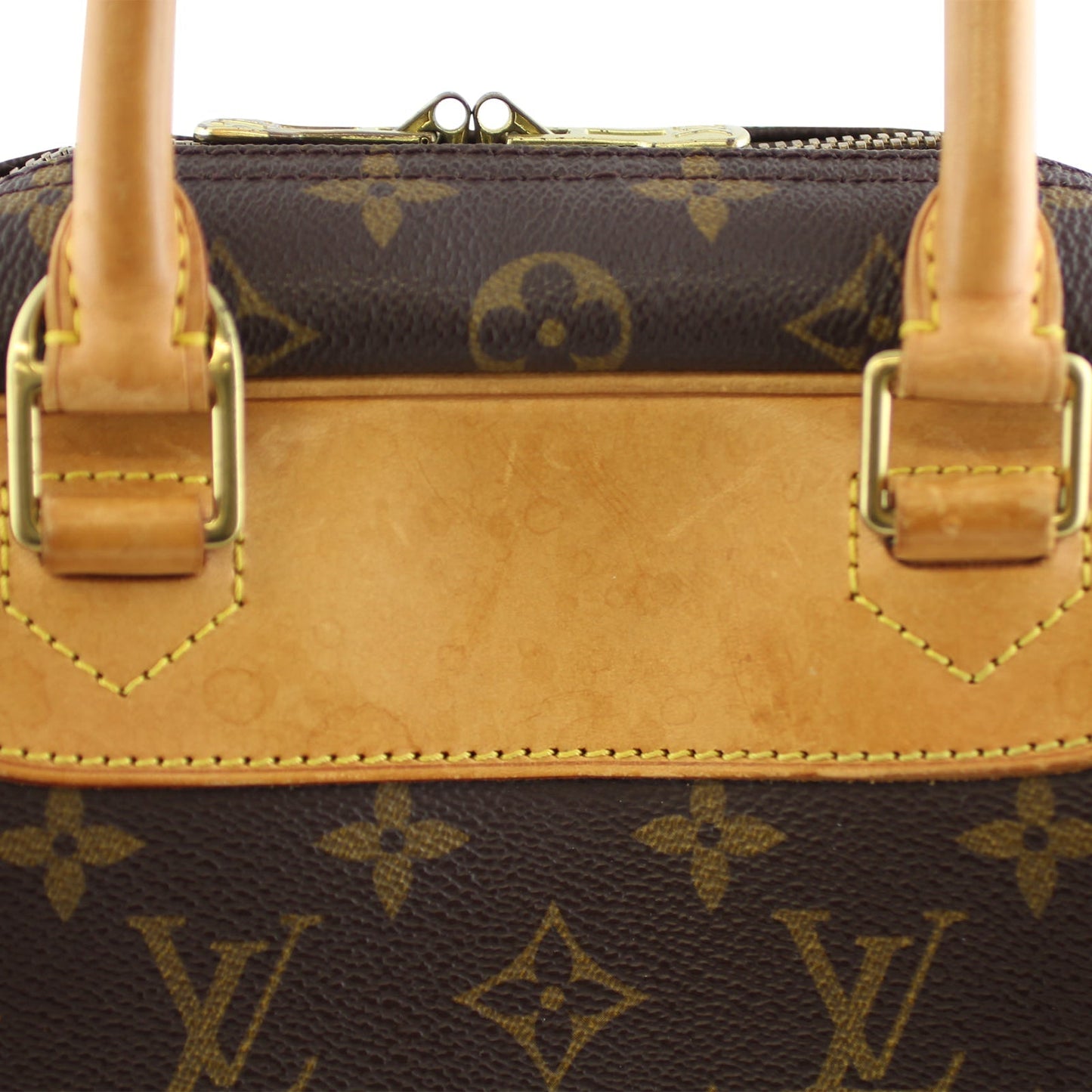Louis Vuitton Deauville Bowling Vanity Monogram