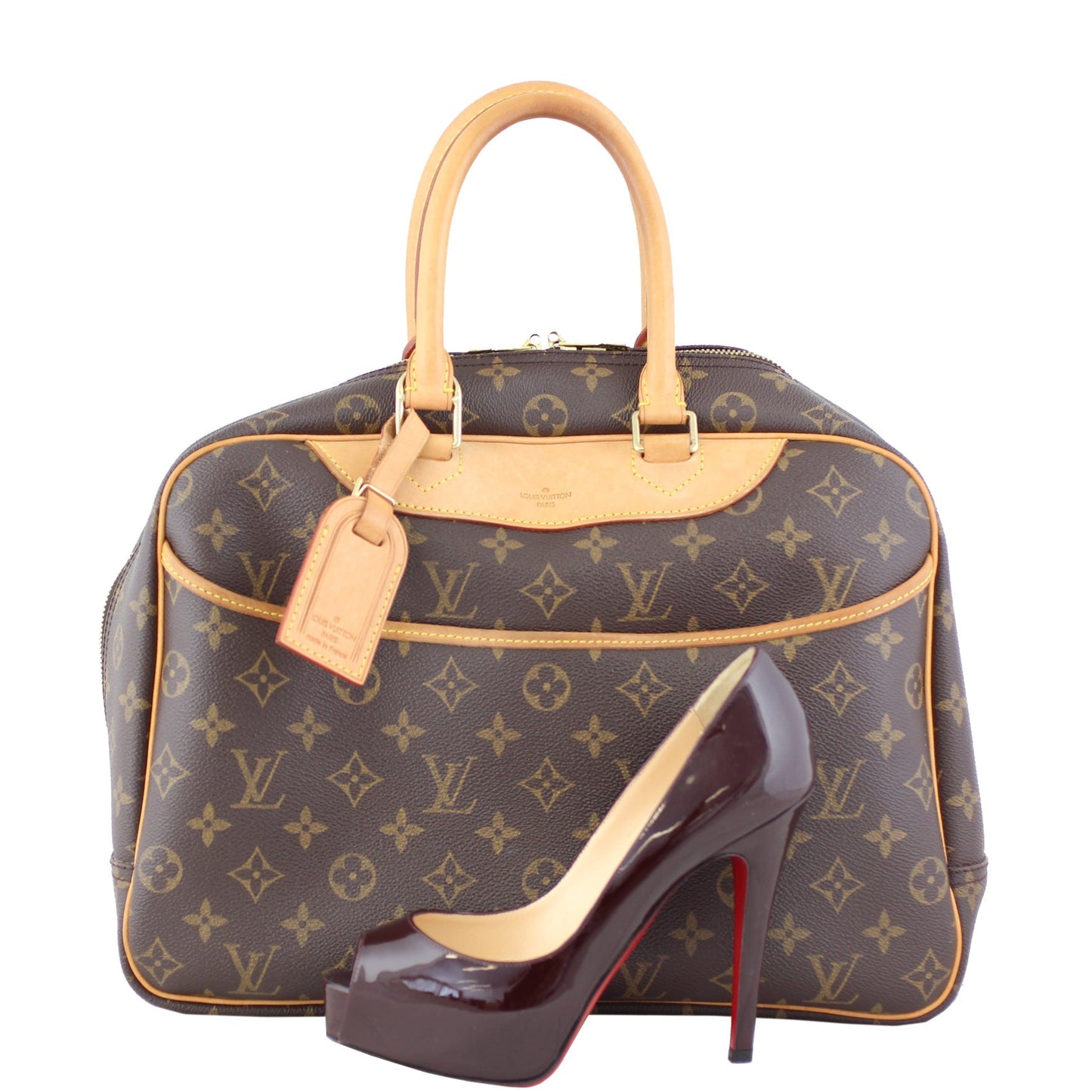Louis Vuitton Deauville Bowling Vanity Monogram