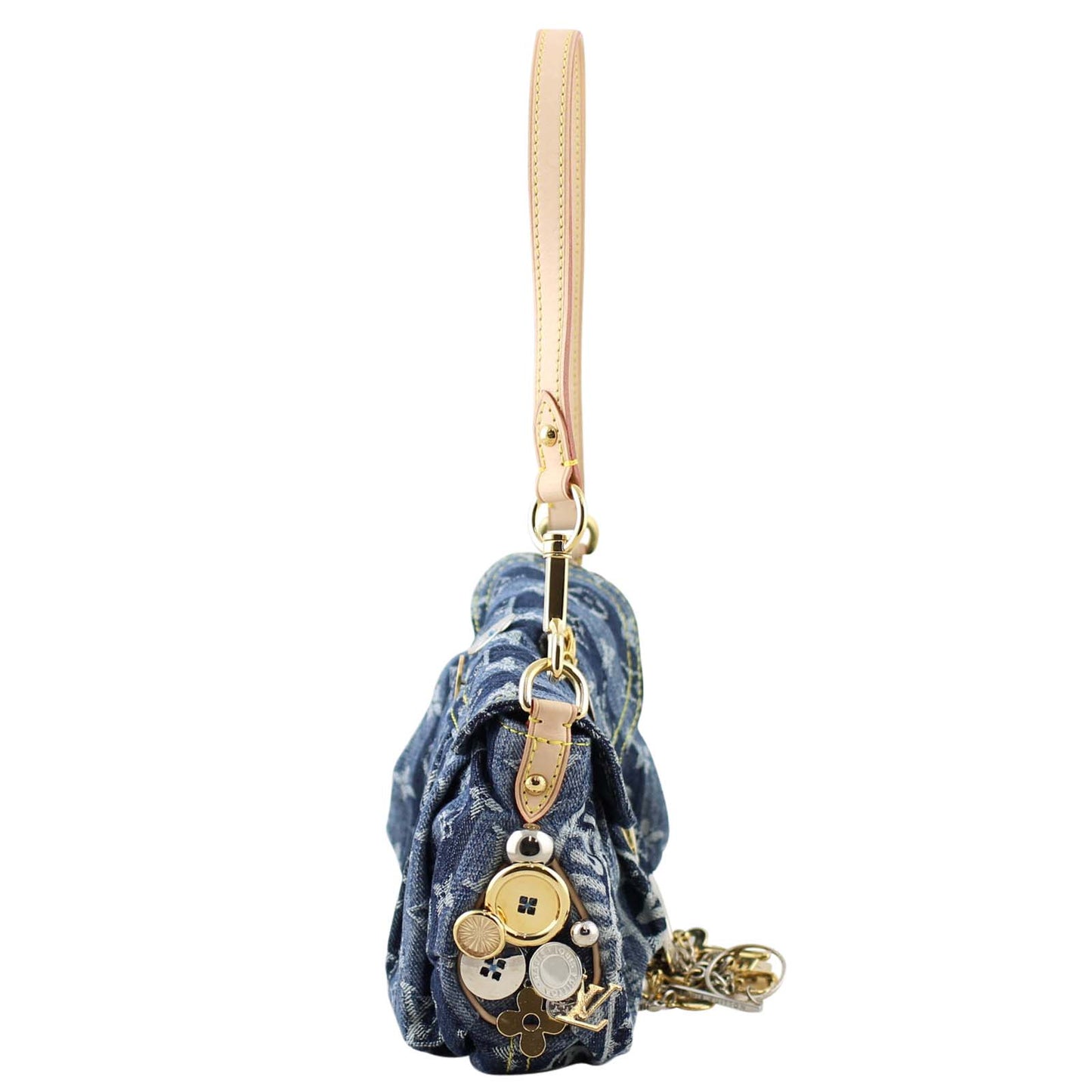 Louis Vuitton Monogram Denim Pleaty Raye Bag