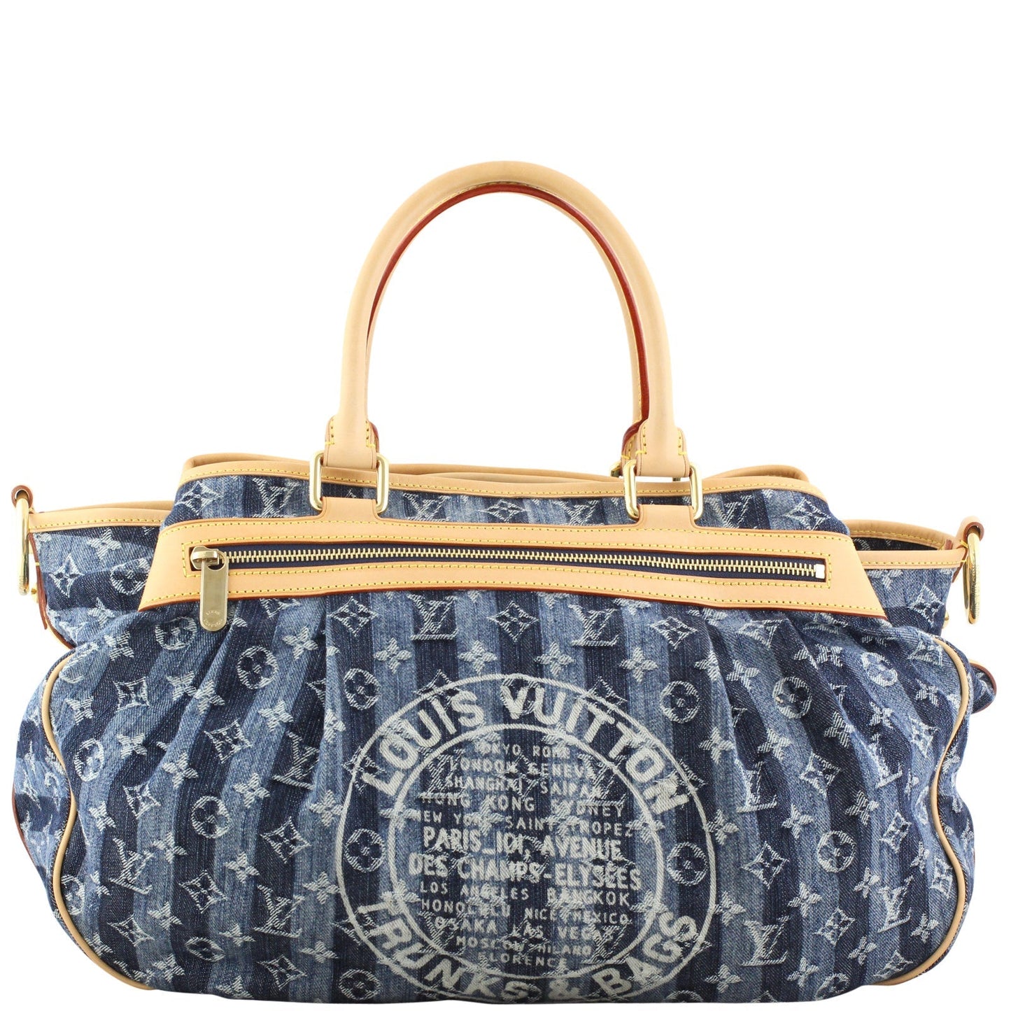 Louis Vuitton Denim Cruise Raye Cabas GM