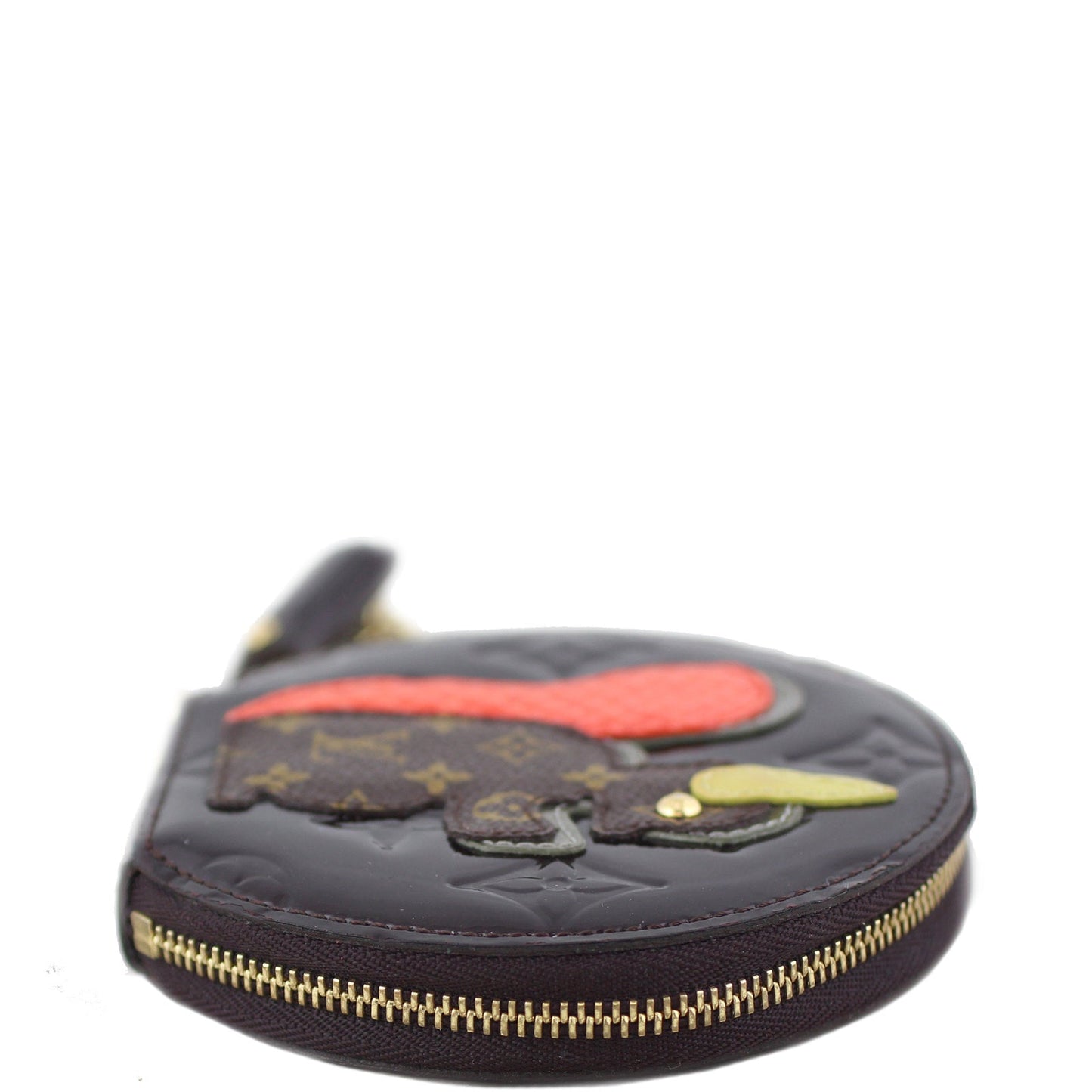 Louis Vuitton Animania Ecureuil Round Coin Purse Monogram Vernis