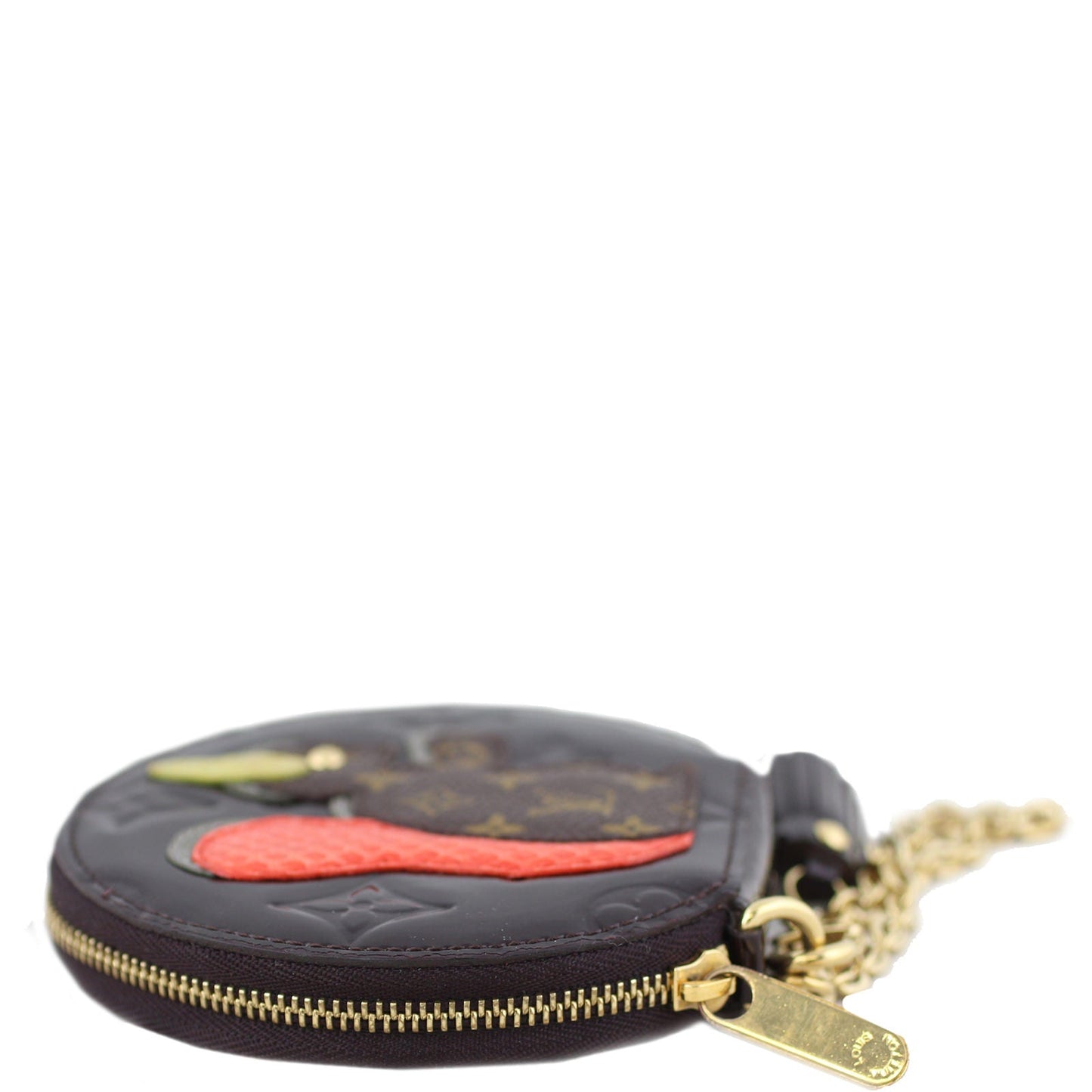 Louis Vuitton Animania Ecureuil Round Coin Purse Monogram Vernis