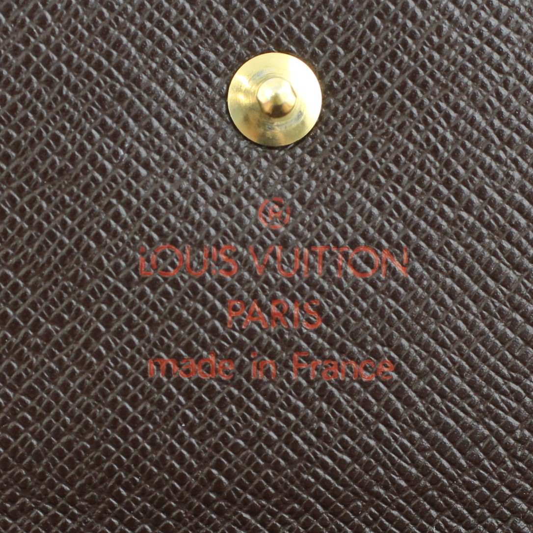 Louis Vuitton Elise Wallet Damier Ebene