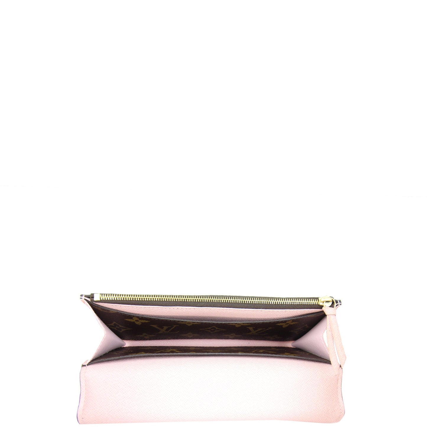 Louis Vuitton Emilie Wallet Monogram Rose Ballerine