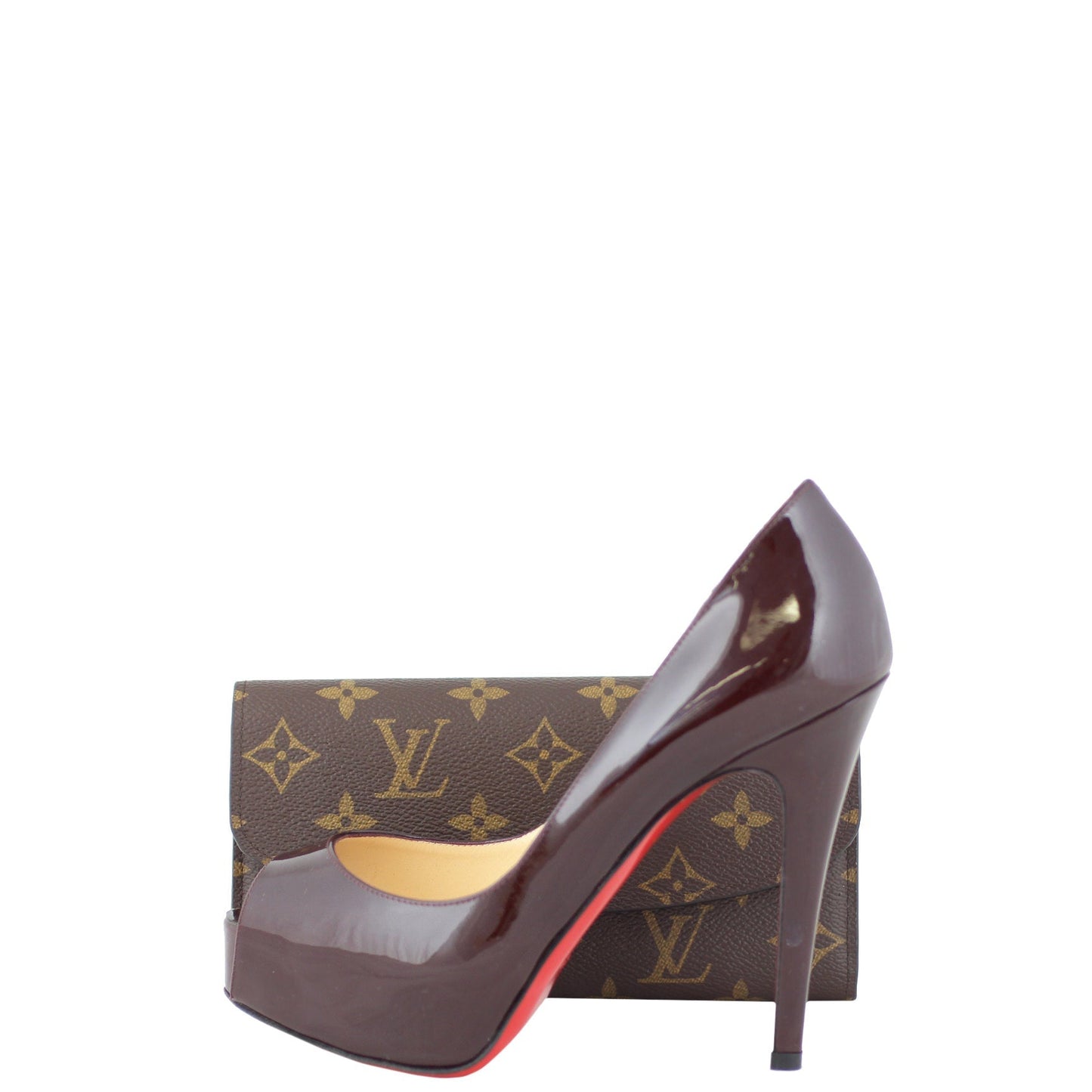 Louis Vuitton Emilie Wallet Monogram Rose Ballerine